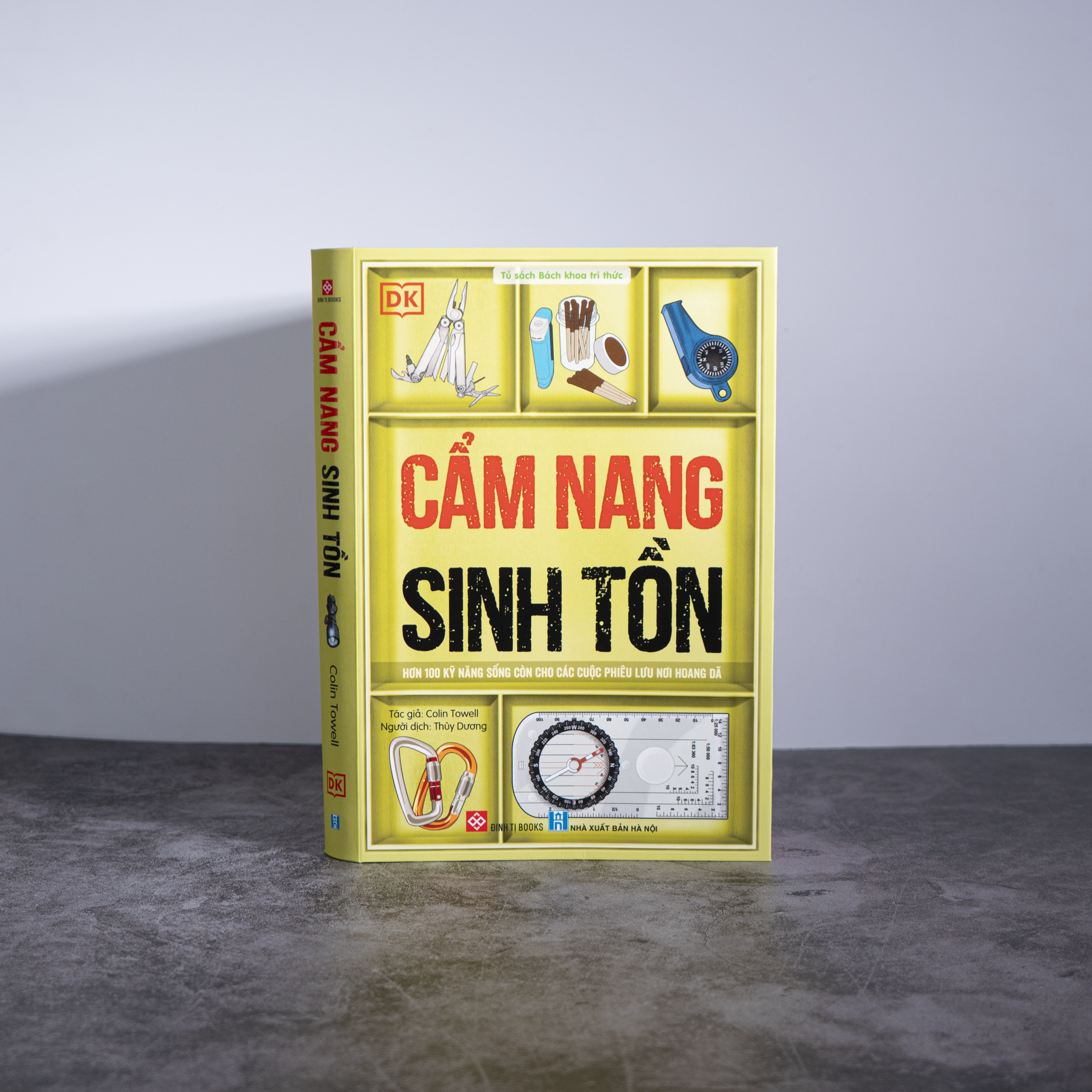 Cam Nang Sinh Ton - Hon 100 Ky Nang Song Con Cho Cac Cuoc Phieu Luu Noi Hoang Da - Bia Cung - Tang Kem Bookmark + Thep Da Nang + Bang Ke Hoach Hanh Dong Khan Cap