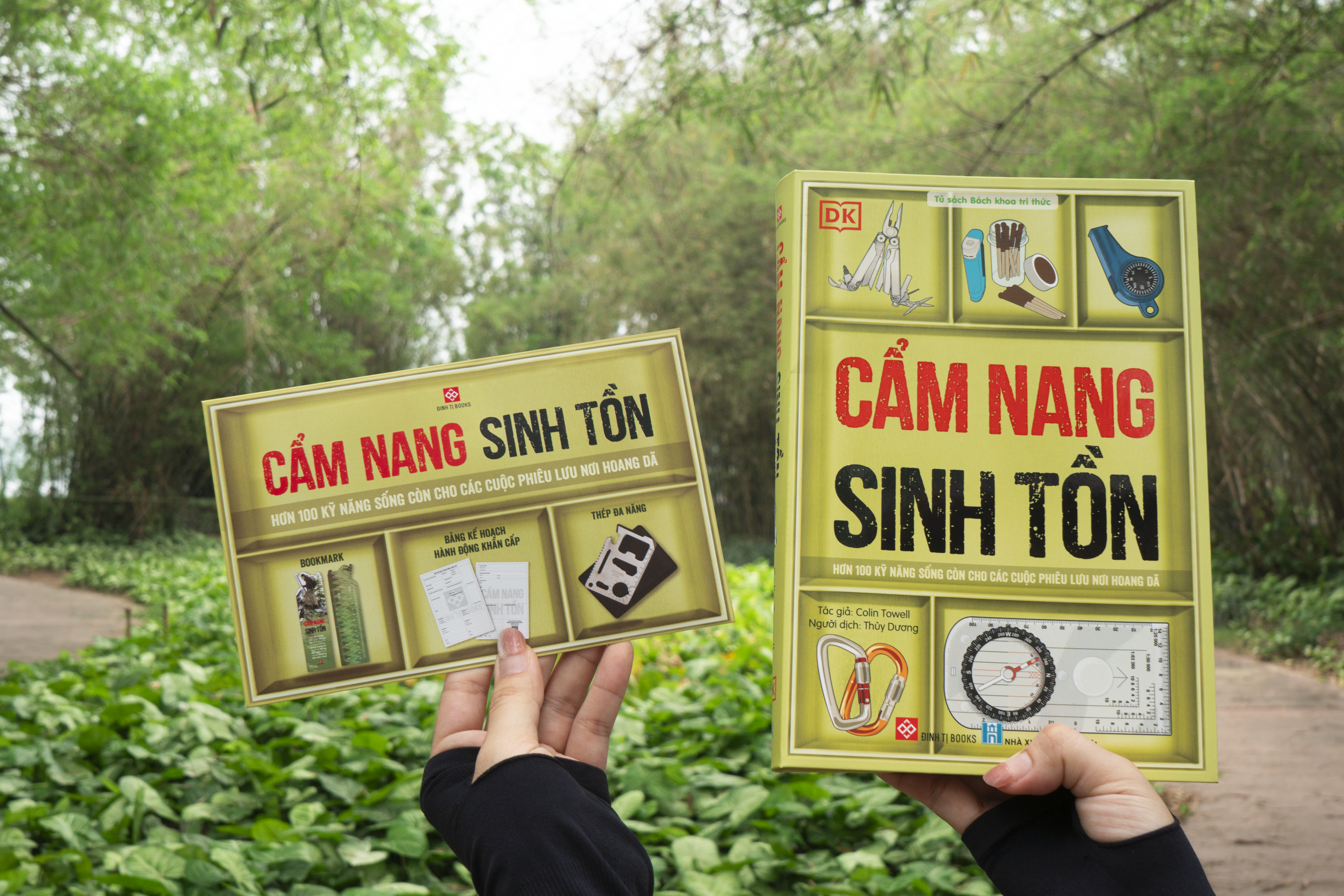 Cam Nang Sinh Ton - Hon 100 Ky Nang Song Con Cho Cac Cuoc Phieu Luu Noi Hoang Da - Bia Cung - Tang Kem Bookmark + Thep Da Nang + Bang Ke Hoach Hanh Dong Khan Cap