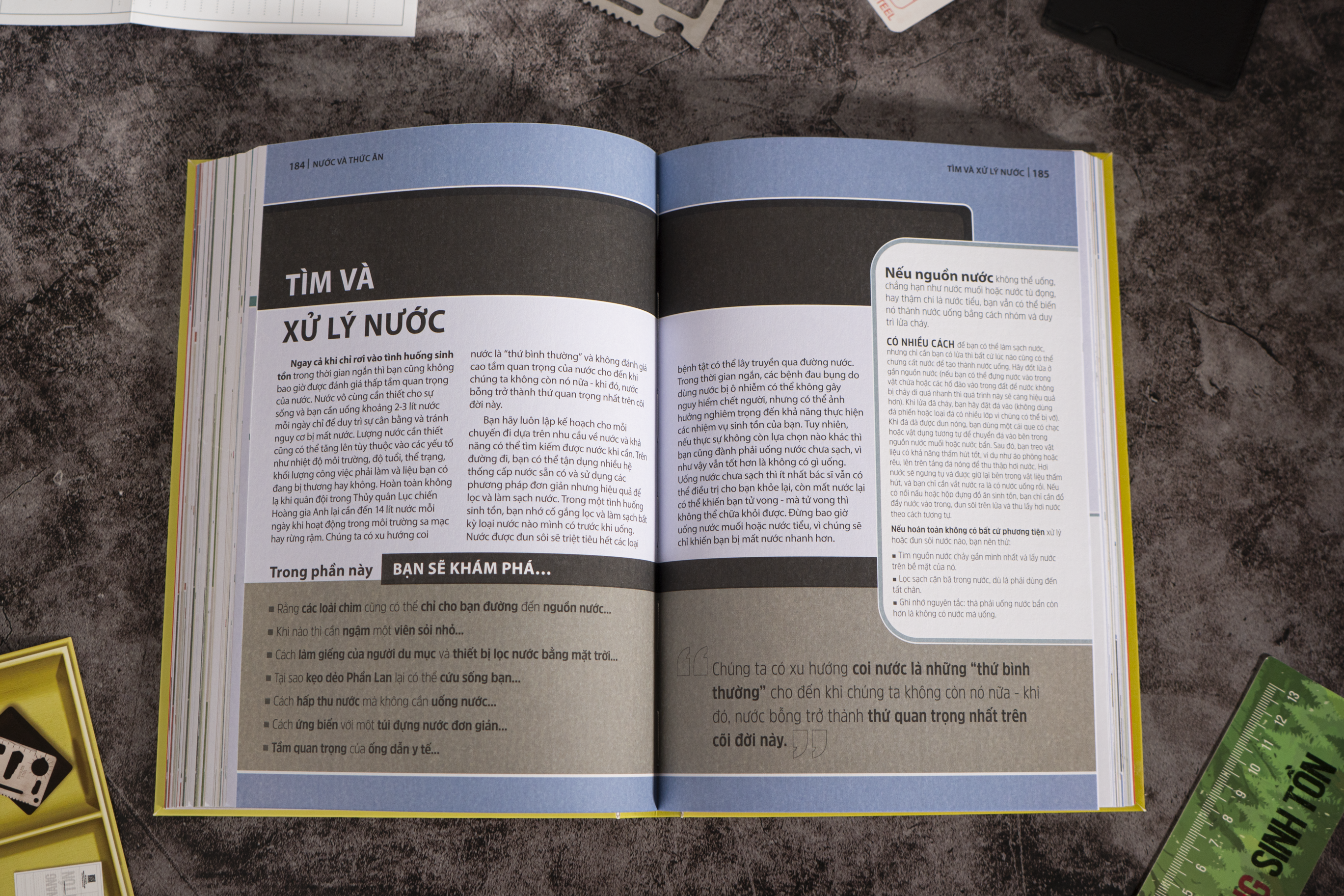 Cam Nang Sinh Ton - Hon 100 Ky Nang Song Con Cho Cac Cuoc Phieu Luu Noi Hoang Da - Bia Cung - Tang Kem Bookmark + Thep Da Nang + Bang Ke Hoach Hanh Dong Khan Cap