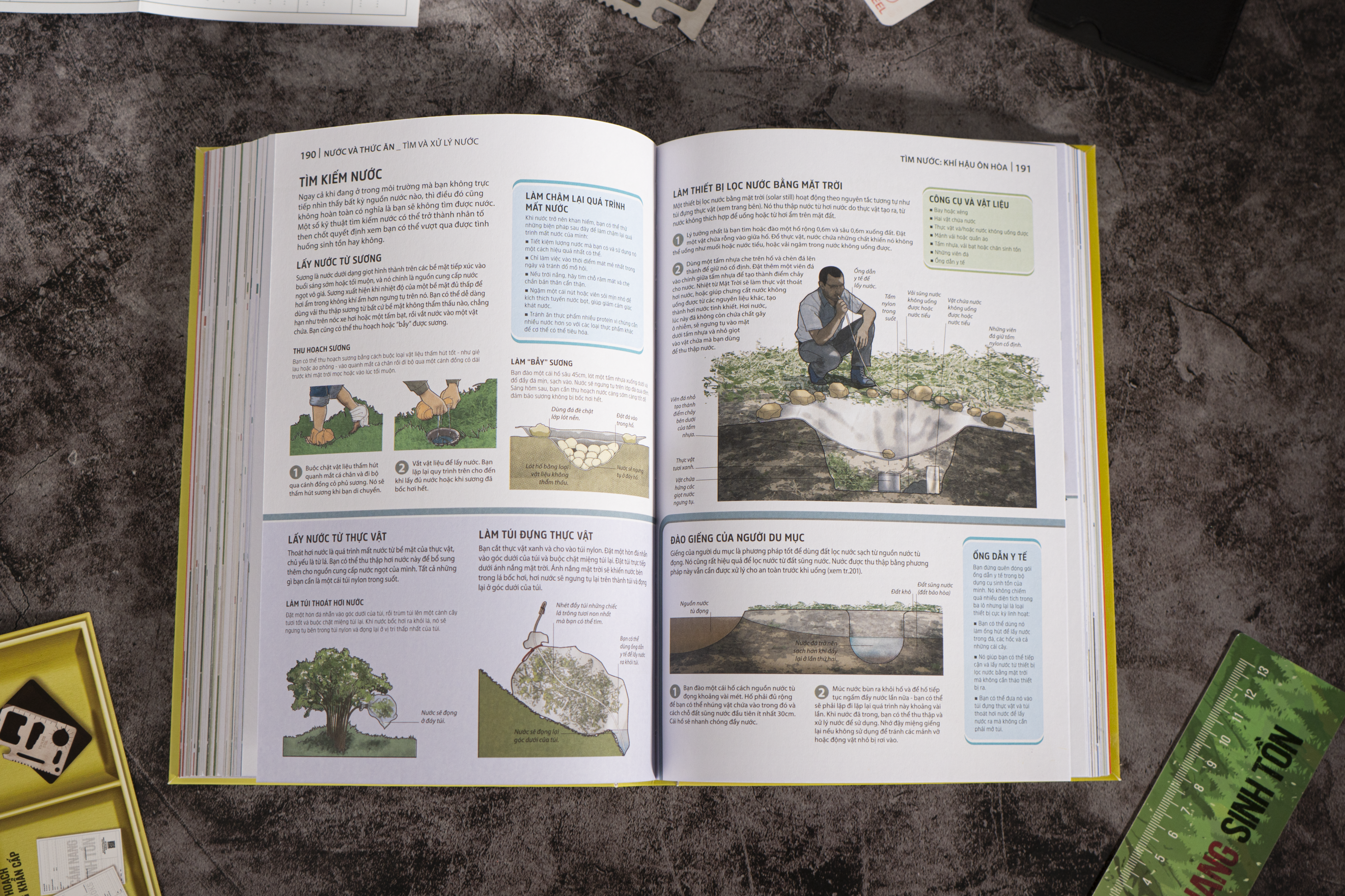 Cam Nang Sinh Ton - Hon 100 Ky Nang Song Con Cho Cac Cuoc Phieu Luu Noi Hoang Da - Bia Cung - Tang Kem Bookmark + Thep Da Nang + Bang Ke Hoach Hanh Dong Khan Cap