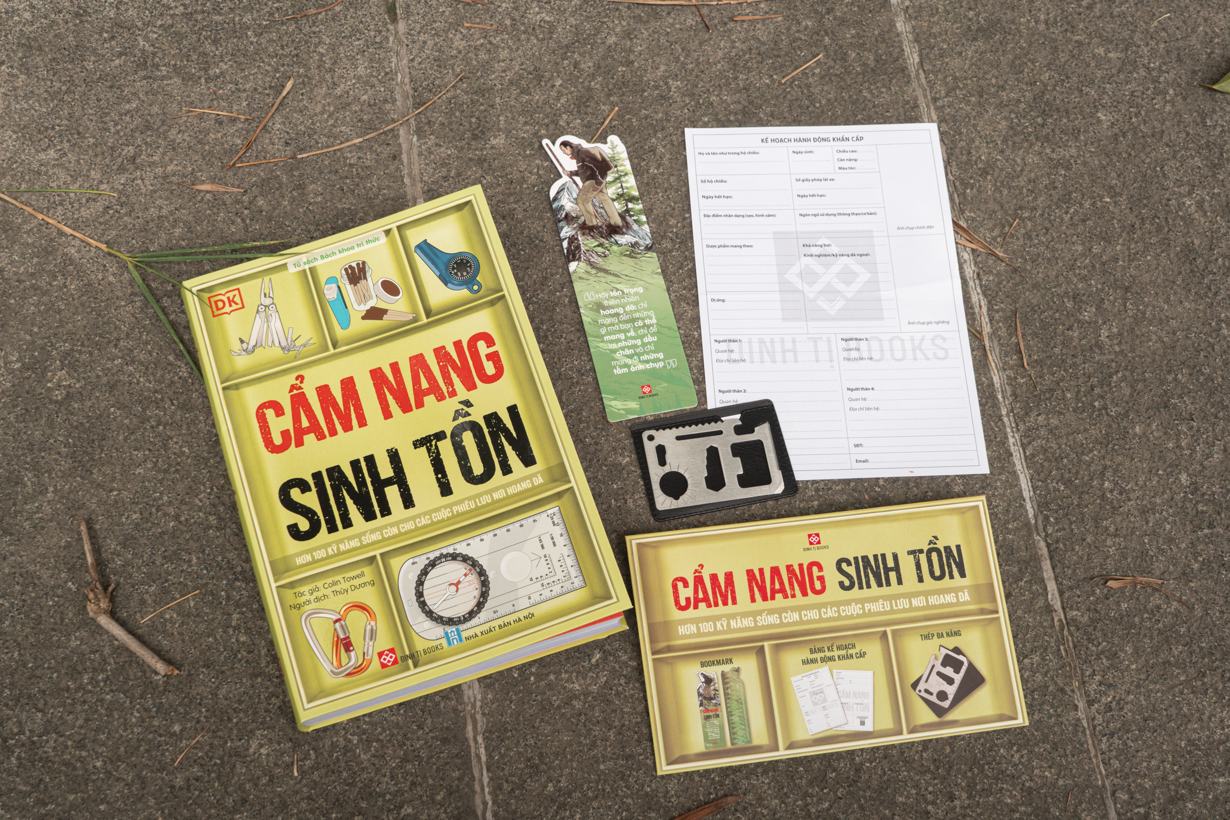 Cam Nang Sinh Ton - Hon 100 Ky Nang Song Con Cho Cac Cuoc Phieu Luu Noi Hoang Da - Bia Cung - Tang Kem Bookmark + Thep Da Nang + Bang Ke Hoach Hanh Dong Khan Cap