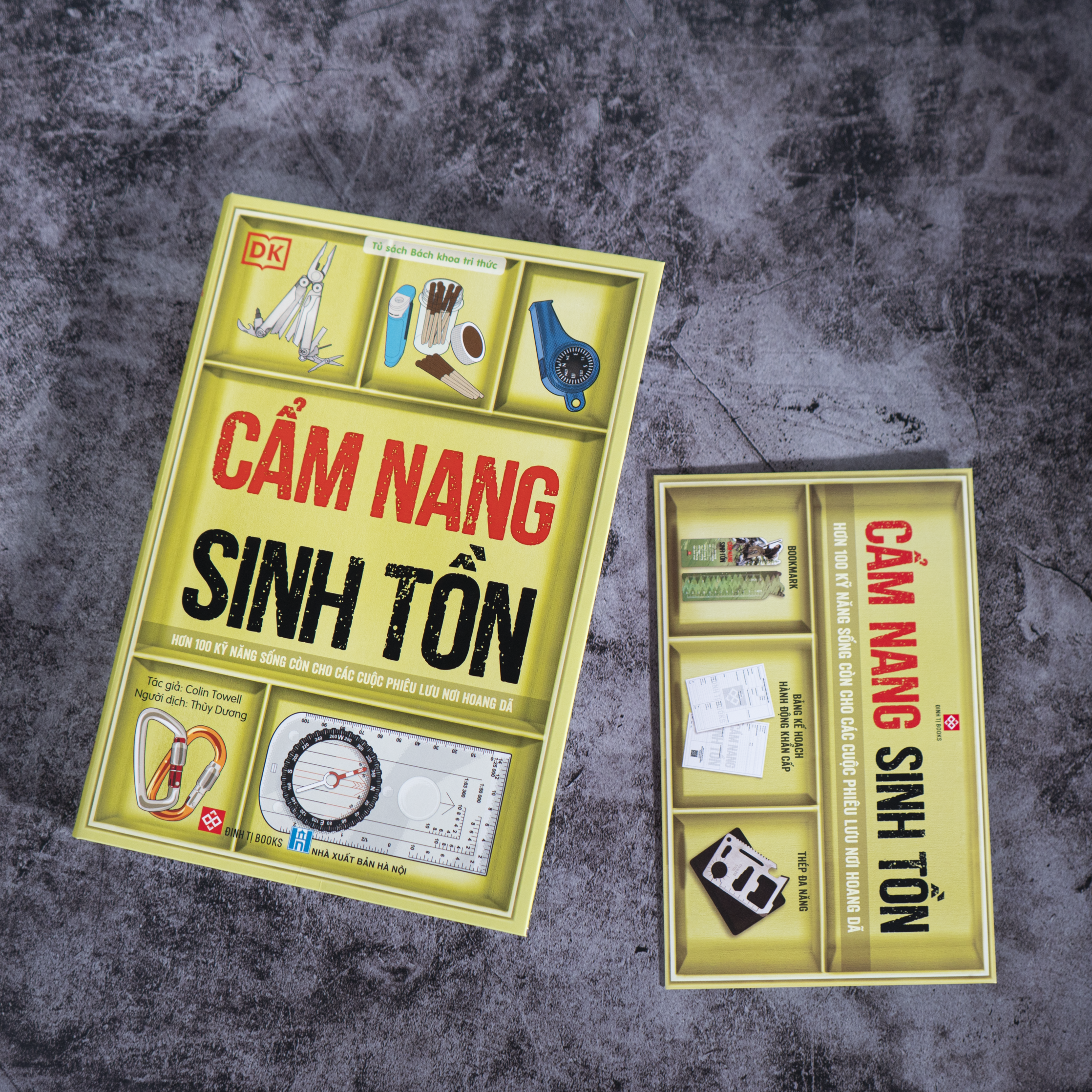 Cam Nang Sinh Ton - Hon 100 Ky Nang Song Con Cho Cac Cuoc Phieu Luu Noi Hoang Da - Bia Cung - Tang Kem Bookmark + Thep Da Nang + Bang Ke Hoach Hanh Dong Khan Cap