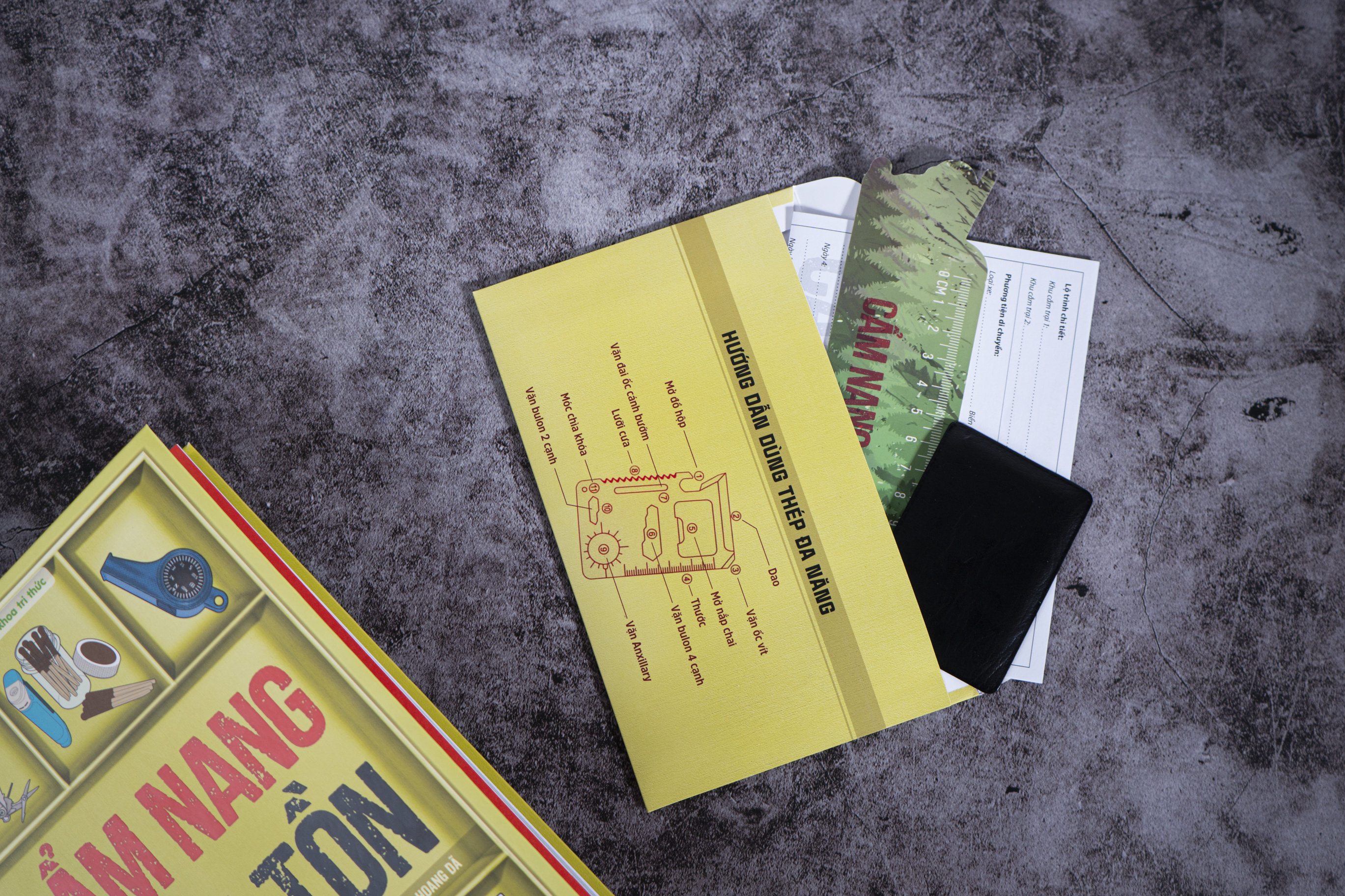 Cam Nang Sinh Ton - Hon 100 Ky Nang Song Con Cho Cac Cuoc Phieu Luu Noi Hoang Da - Bia Cung - Tang Kem Bookmark + Thep Da Nang + Bang Ke Hoach Hanh Dong Khan Cap