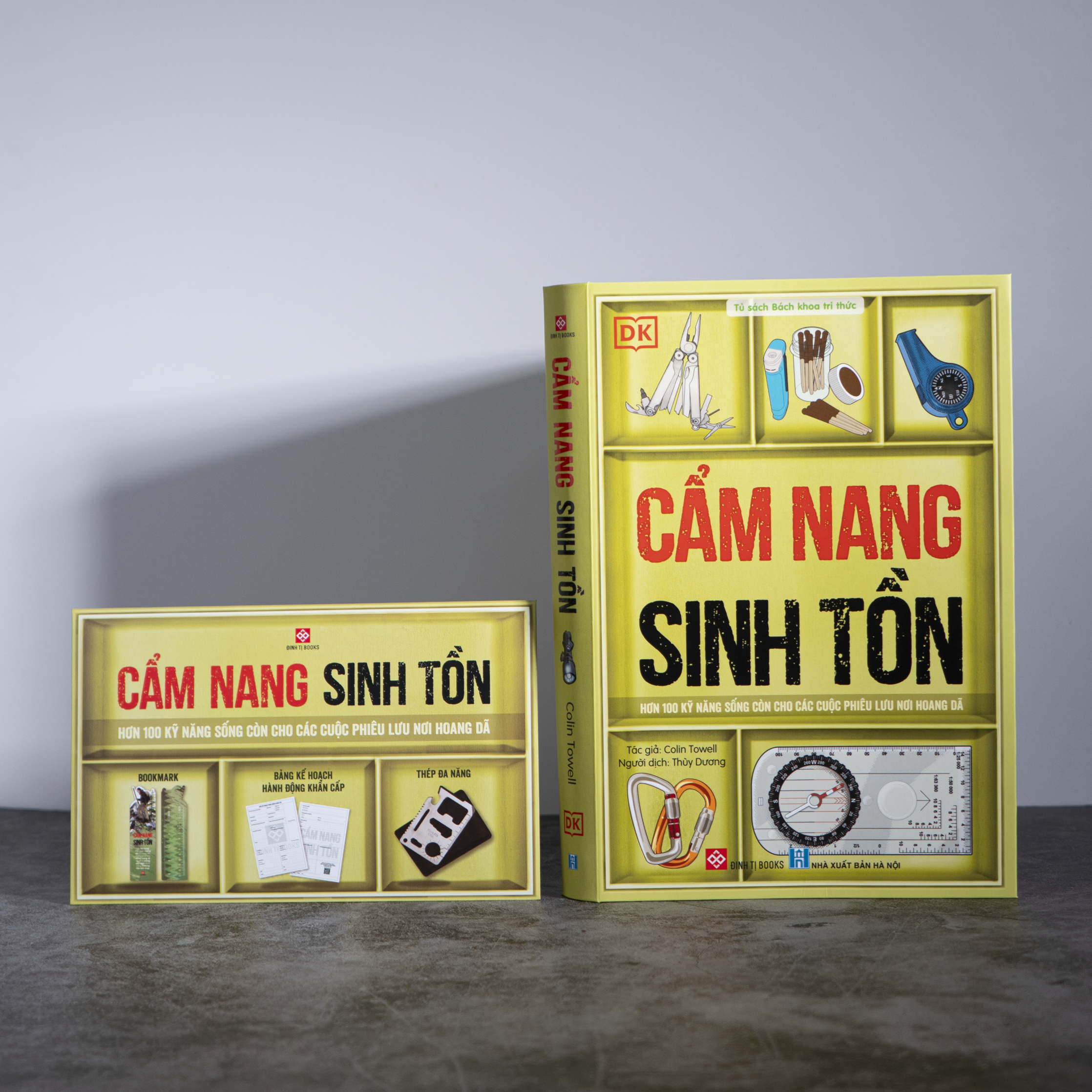 Cam Nang Sinh Ton - Hon 100 Ky Nang Song Con Cho Cac Cuoc Phieu Luu Noi Hoang Da - Bia Cung - Tang Kem Bookmark + Thep Da Nang + Bang Ke Hoach Hanh Dong Khan Cap