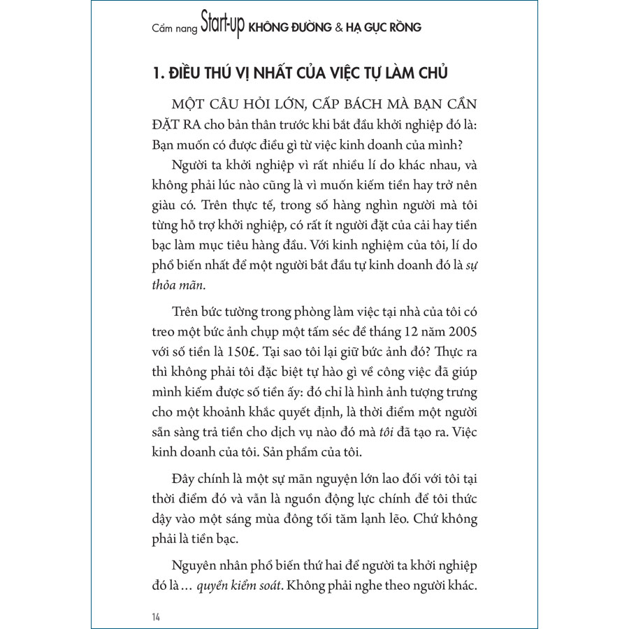cẩm nang start up - không đường và hạ gục rồng