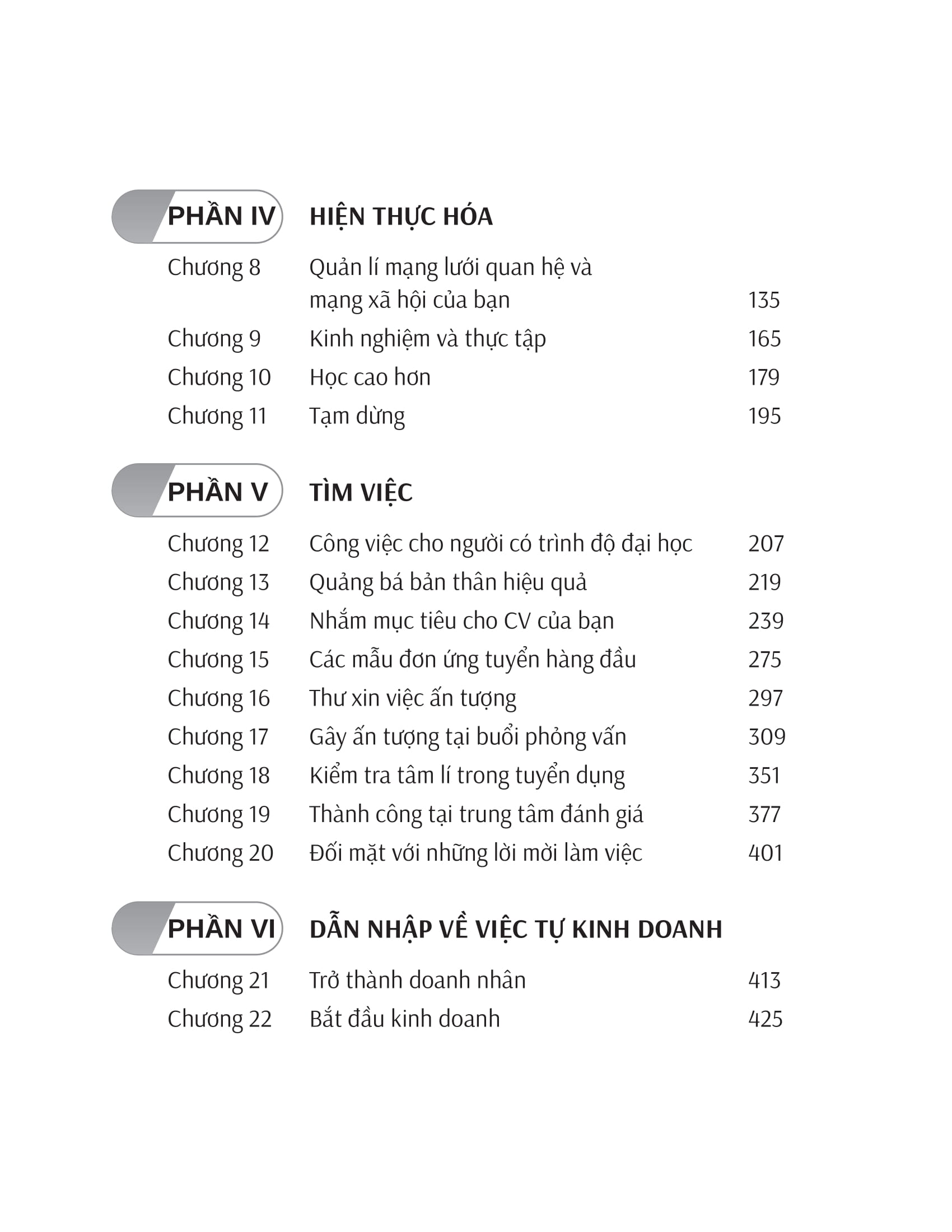 cẩm nang sự nghiệp hậu tốt nghiệp