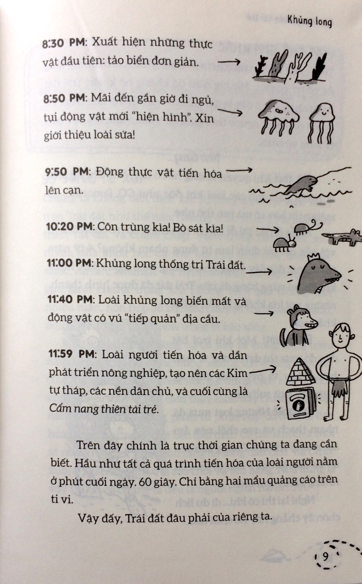 cẩm nang thiên tài trẻ - khủng long
