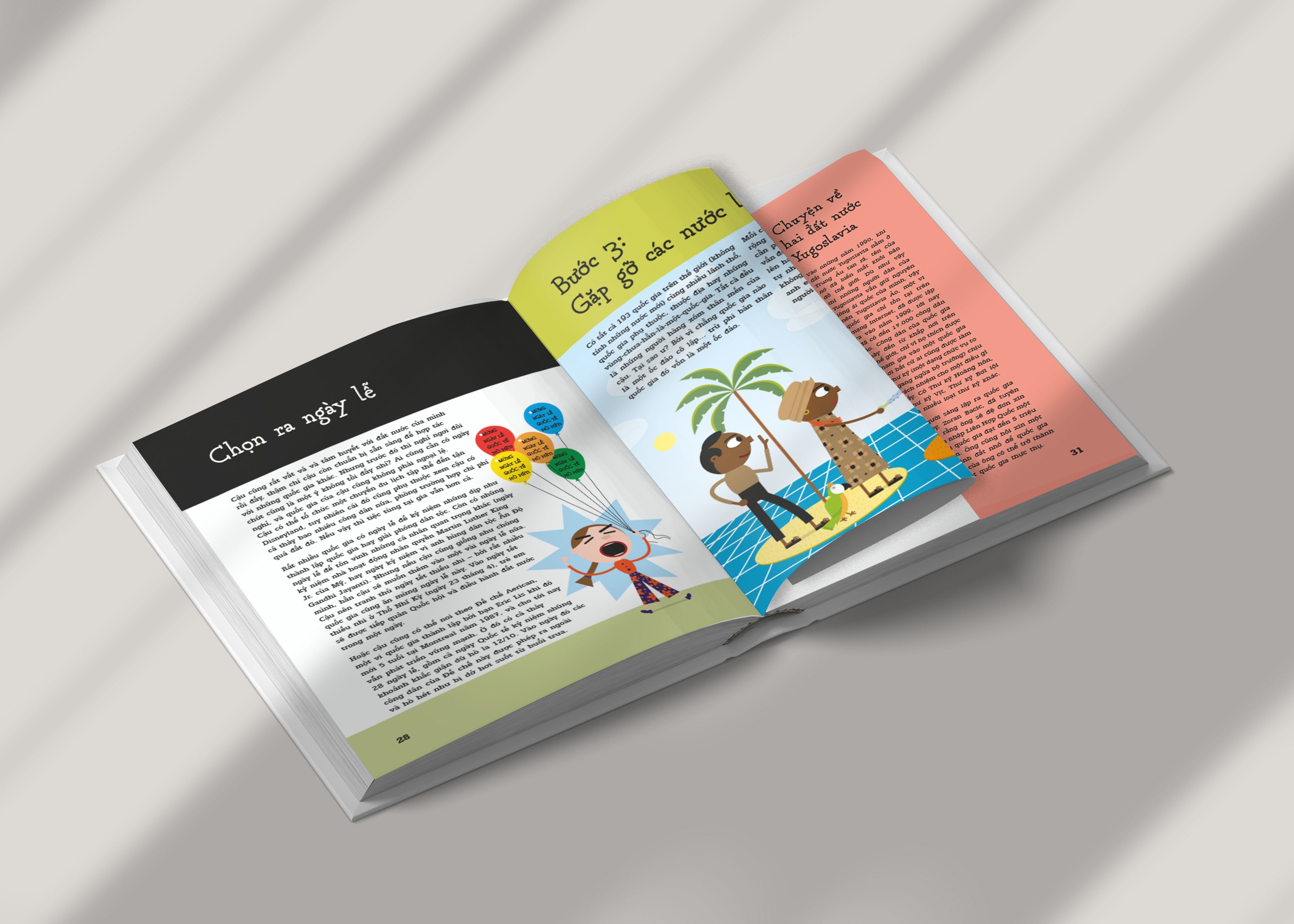 cẩm nang tí toáy, tự lập quốc gia bé tẹo teo