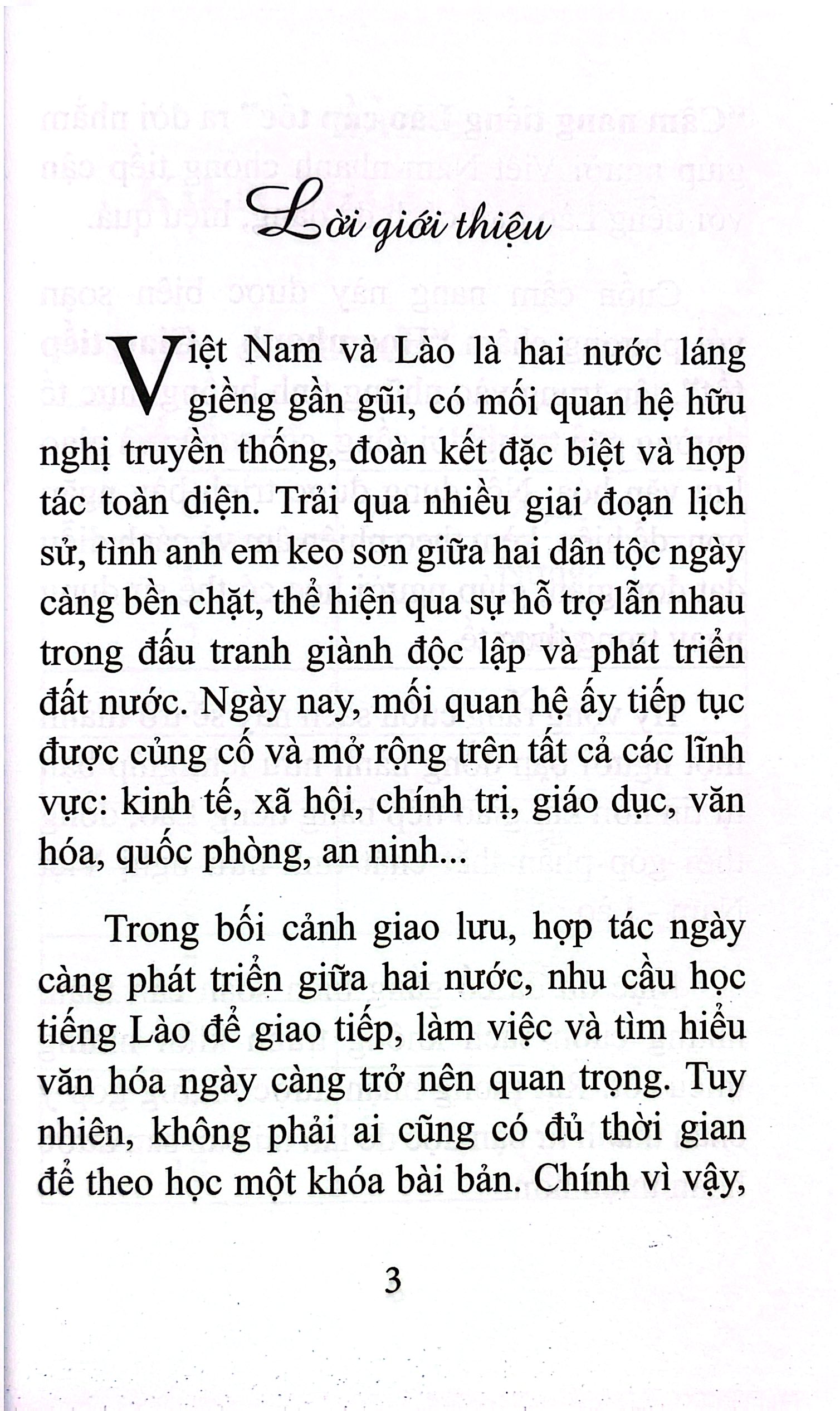 Cẩm Nang Tiếng Lào Cấp Tốc