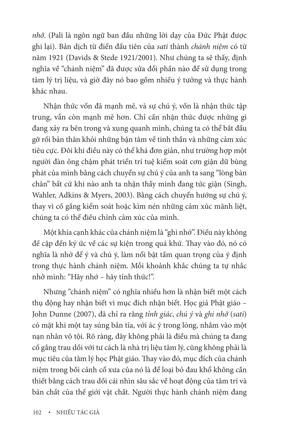 Cẩm Nang Trị Liệu Lâm Sàng Chánh Niệm