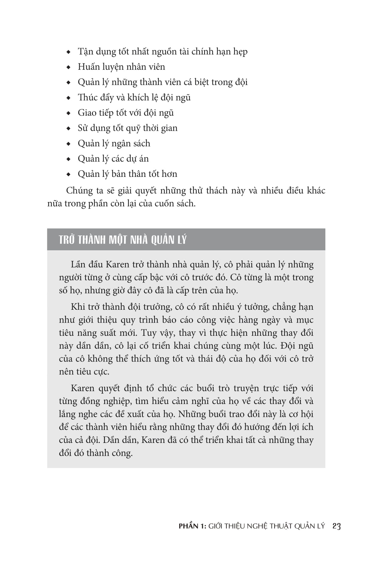 cẩm nang trở thành nhà quản lý xuất sắc