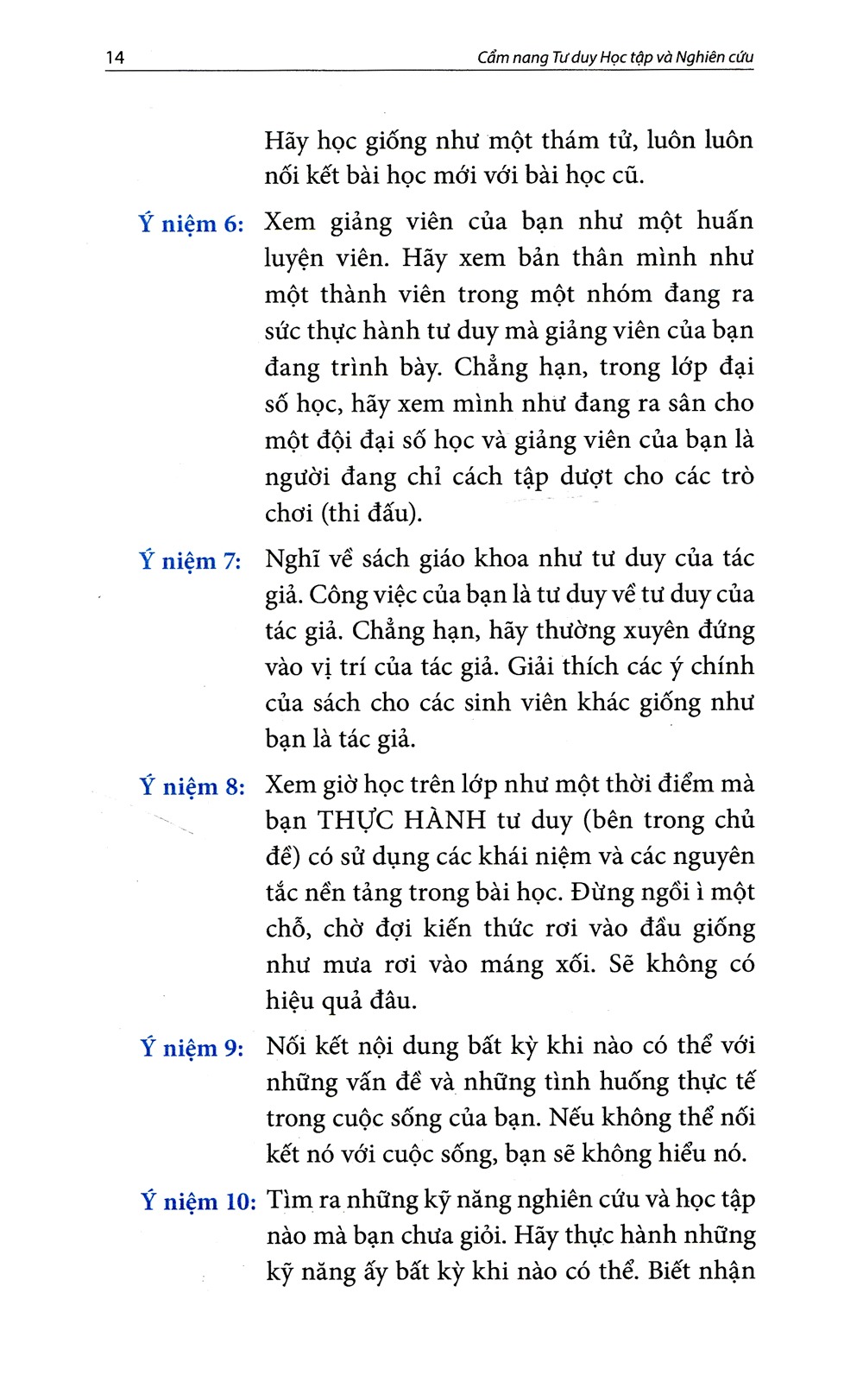 cẩm nang tư duy học tập và nghiên cứu (tái bản 2024)