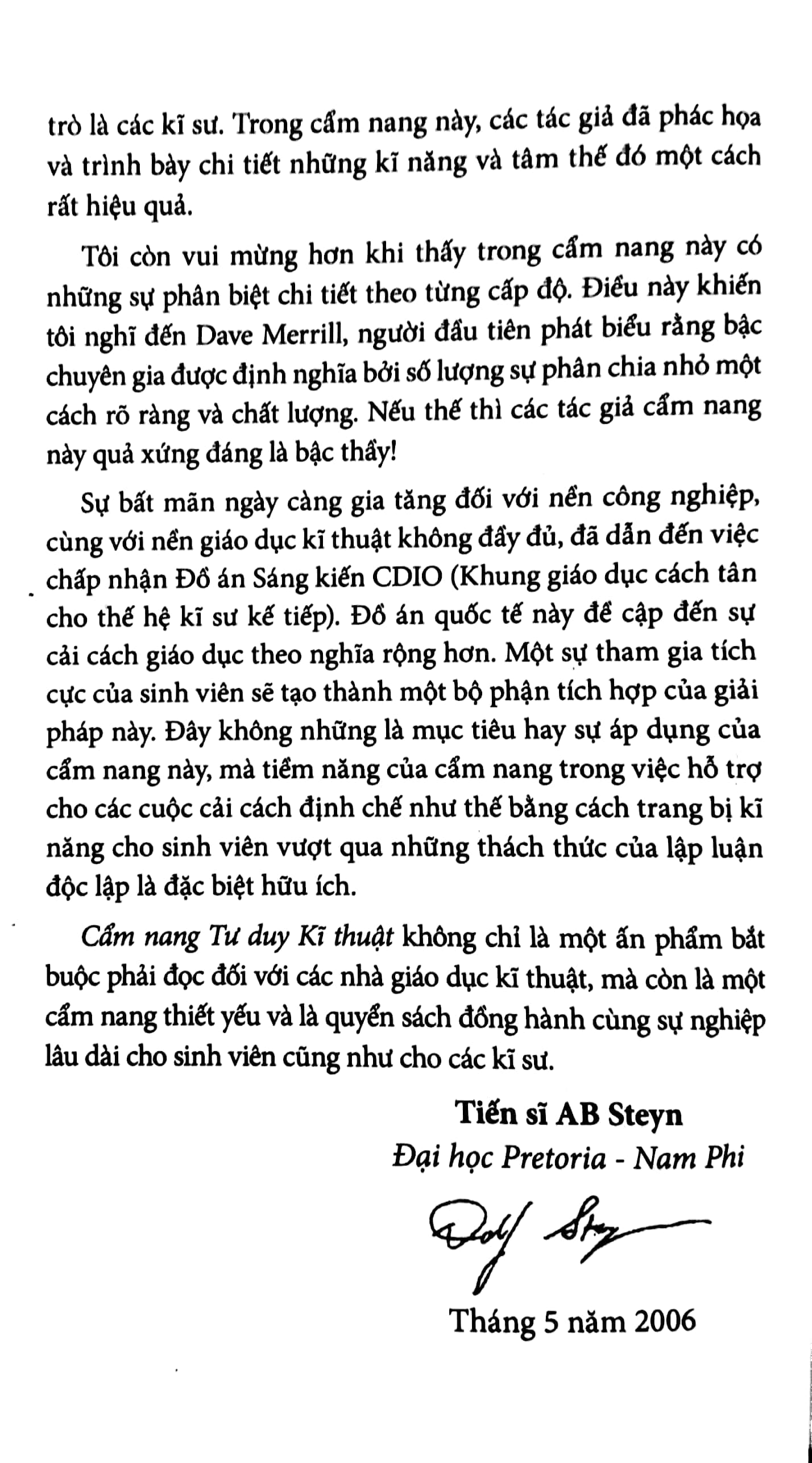 cẩm nang tư duy kĩ thuật