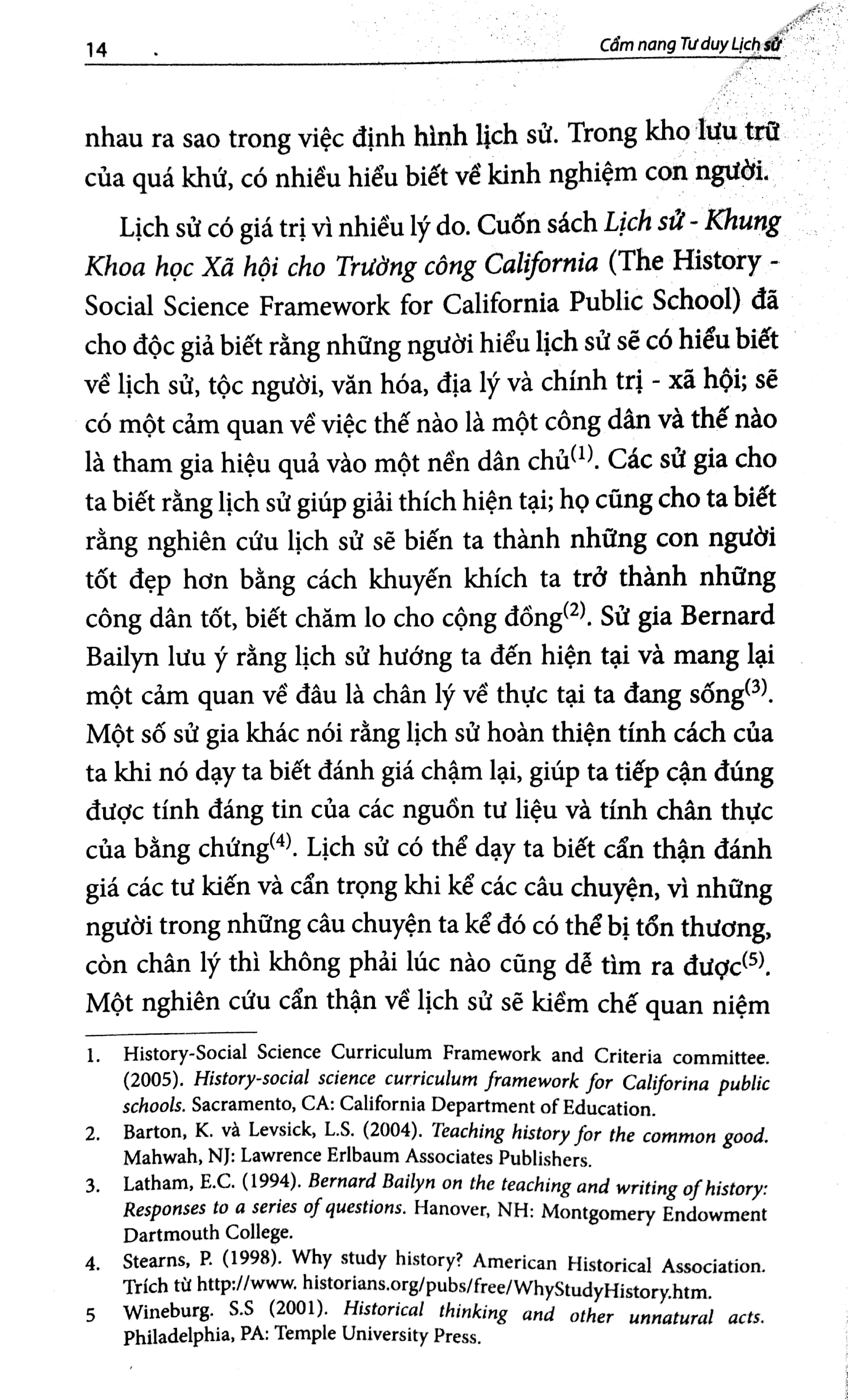 cẩm nang tư duy lịch sử