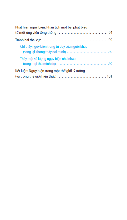 cẩm nang tư duy ngụy biện - nghệ thuật đánh lừa và thao túng (tái bản 2023 )