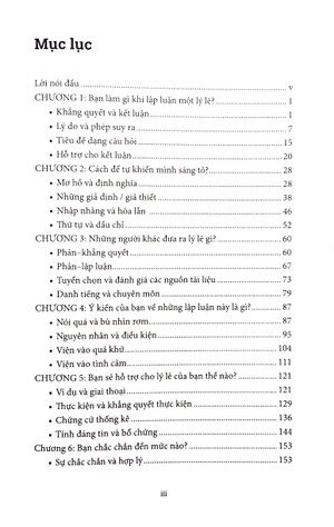 cẩm nang tư duy phản biện & lập luận hiệu quả