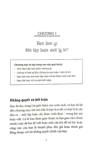 cẩm nang tư duy phản biện & lập luận hiệu quả