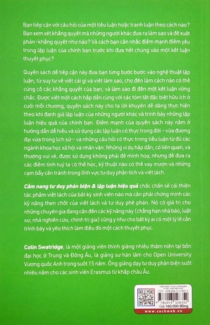 cẩm nang tư duy phản biện & lập luận hiệu quả