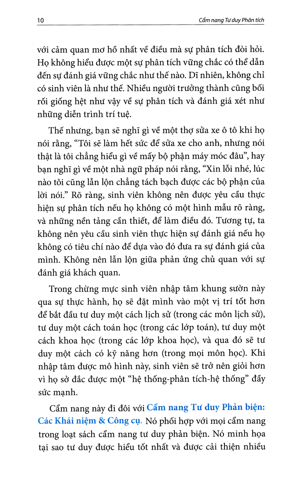 cẩm nang tư duy phân tích (tái bản 2023)