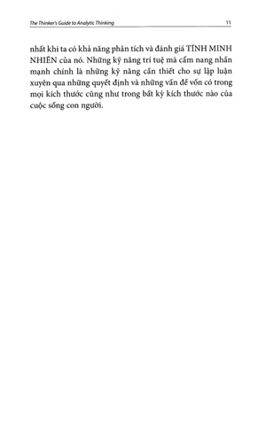 cẩm nang tư duy phân tích (tái bản 2023)