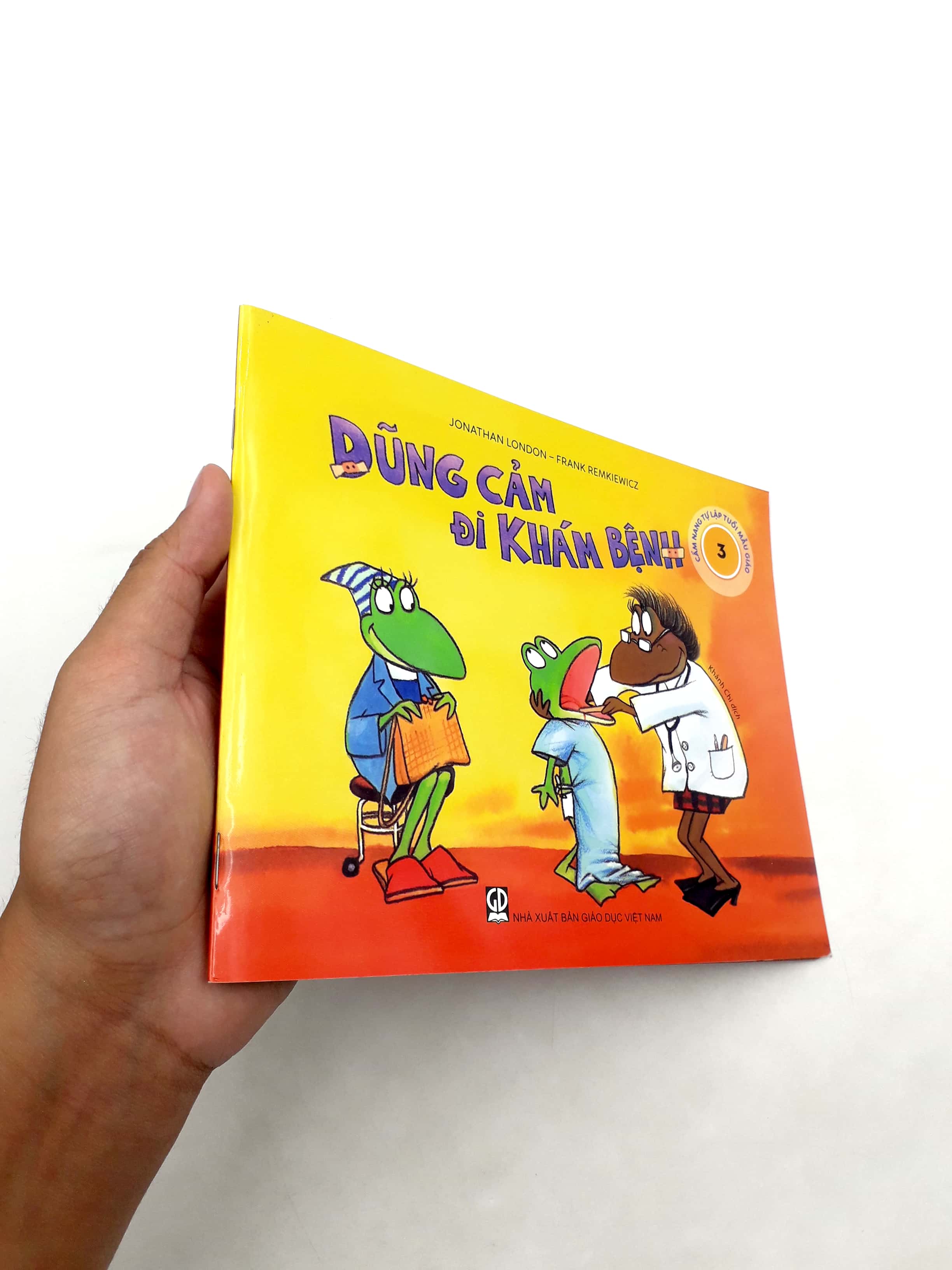 cẩm nang tự lập tuổi mẫu giáo - dũng cảm đi khám bệnh