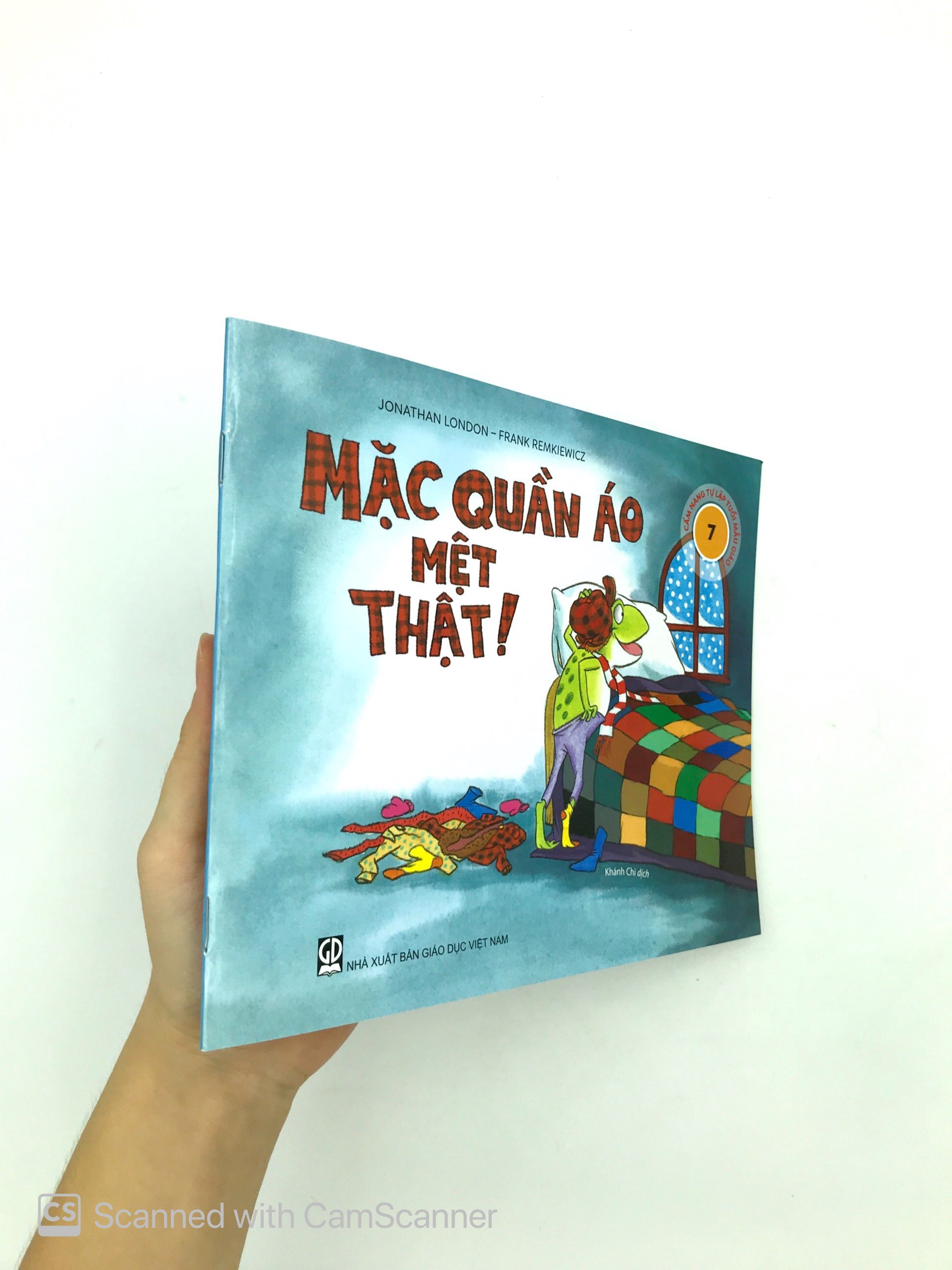 cẩm nang tự lập tuổi mẫu giáo - mặc quần áo mệt thật