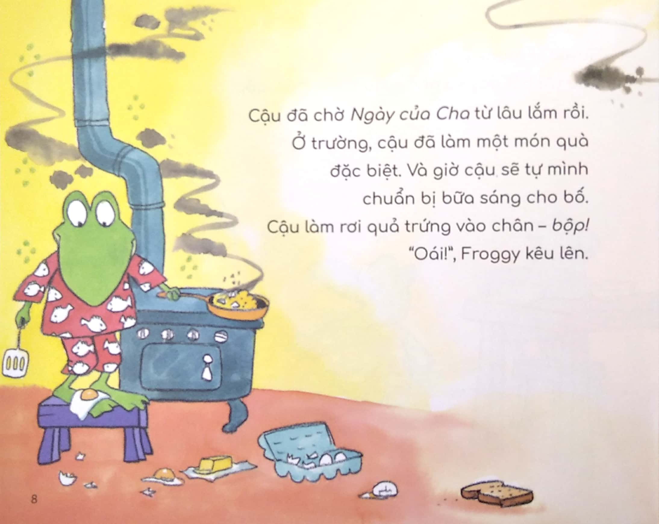 cẩm nang tự lập tuổi mẫu giáo - ngày của cha vui quá