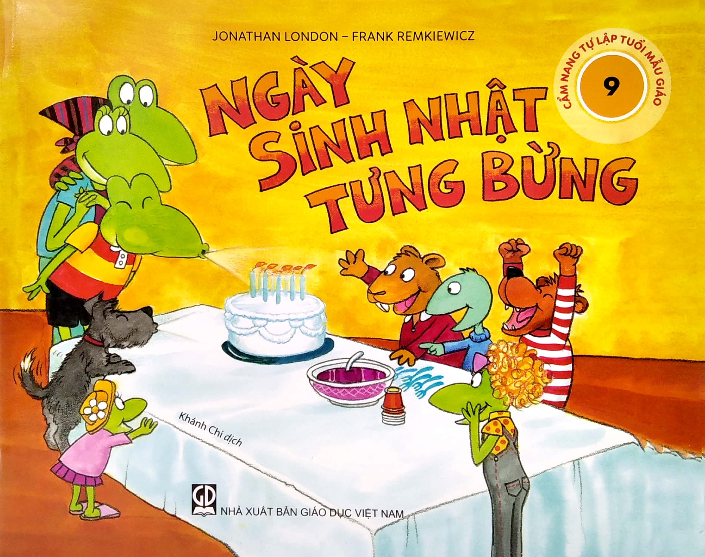 cẩm nang tự lập tuổi mẫu giáo - ngày sinh nhật tưng bừng