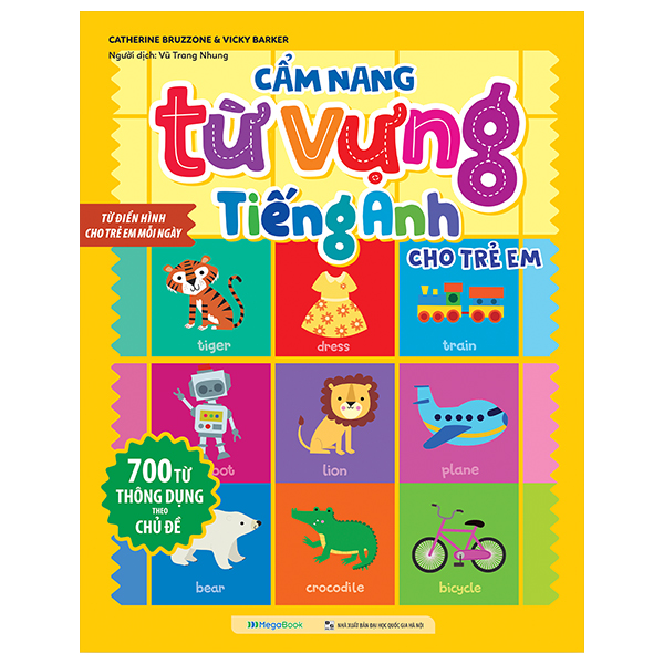 cẩm nang từ vựng tiếng anh cho trẻ em