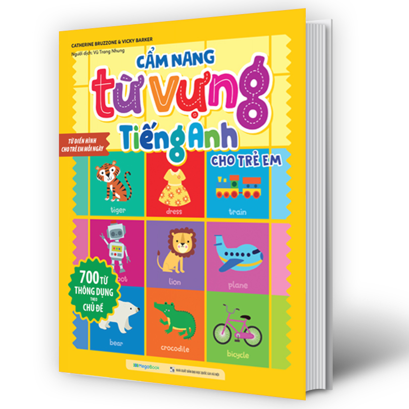 cẩm nang từ vựng tiếng anh cho trẻ em