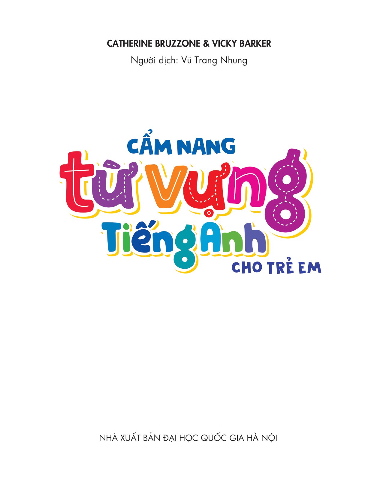 cẩm nang từ vựng tiếng anh cho trẻ em