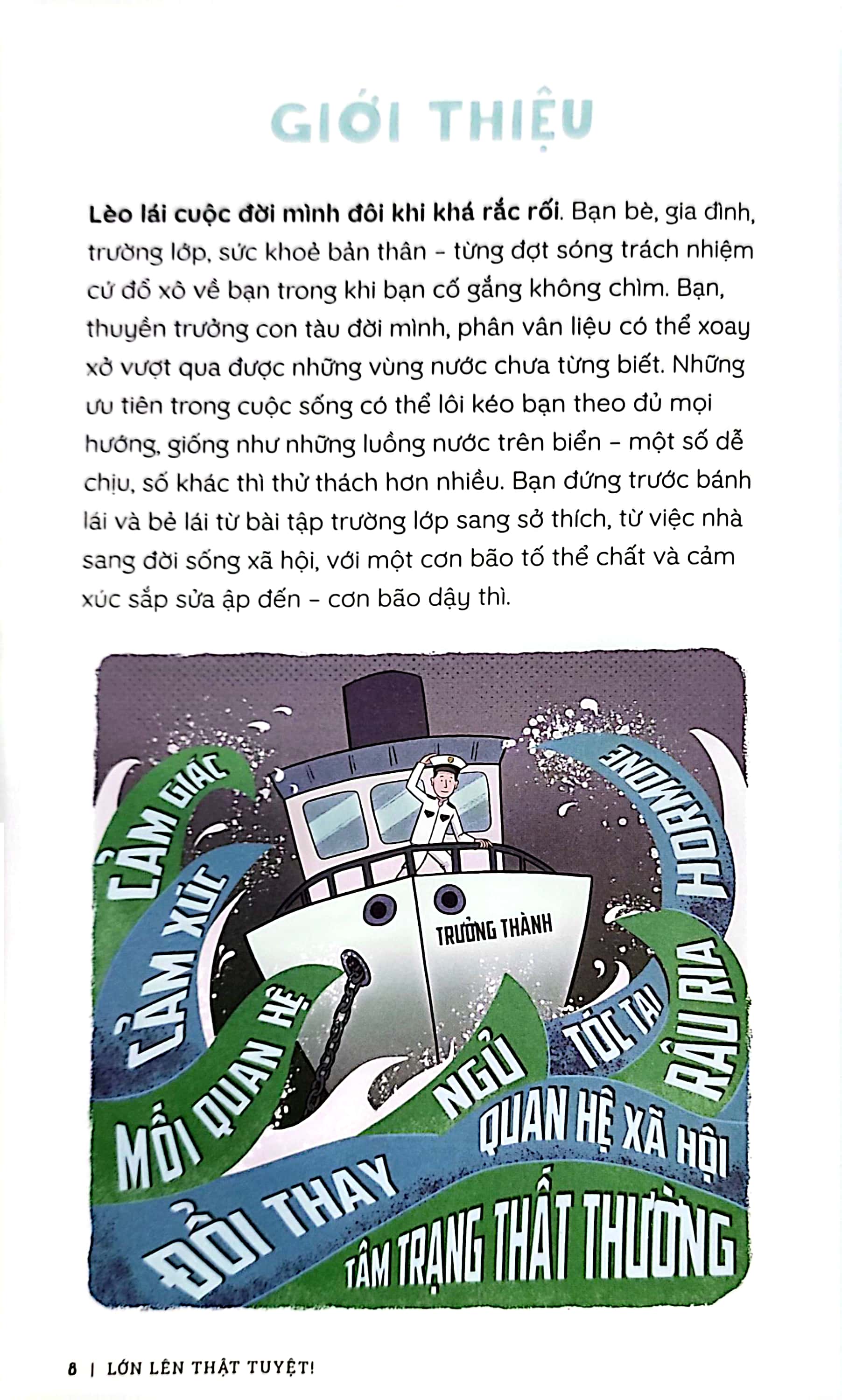 cẩm nang tuổi dậy thì - lớn lên thật tuyệt - dành cho bạn trai