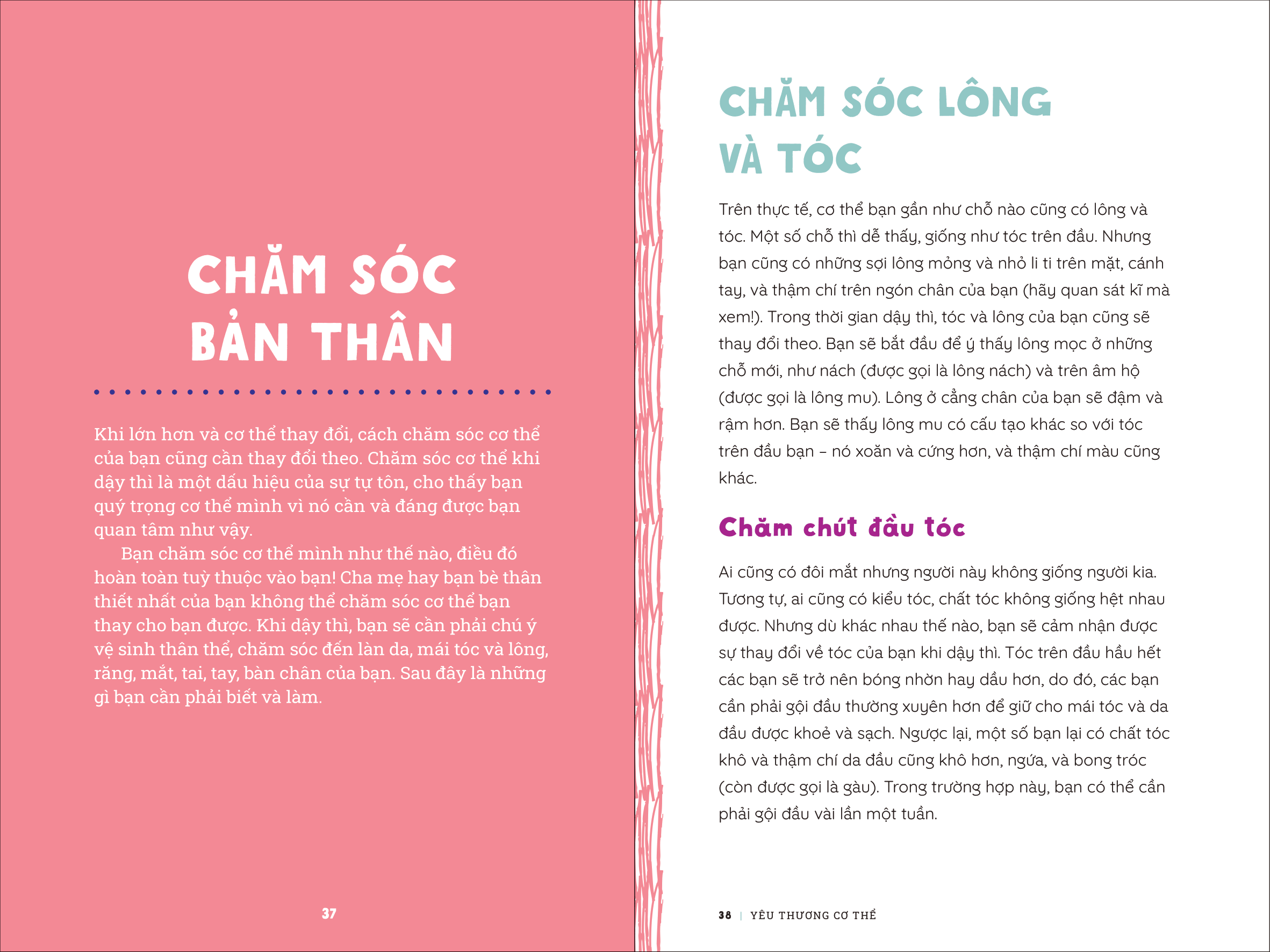 cẩm nang tuổi dậy thì - yêu thương cơ thể - dành cho bạn gái