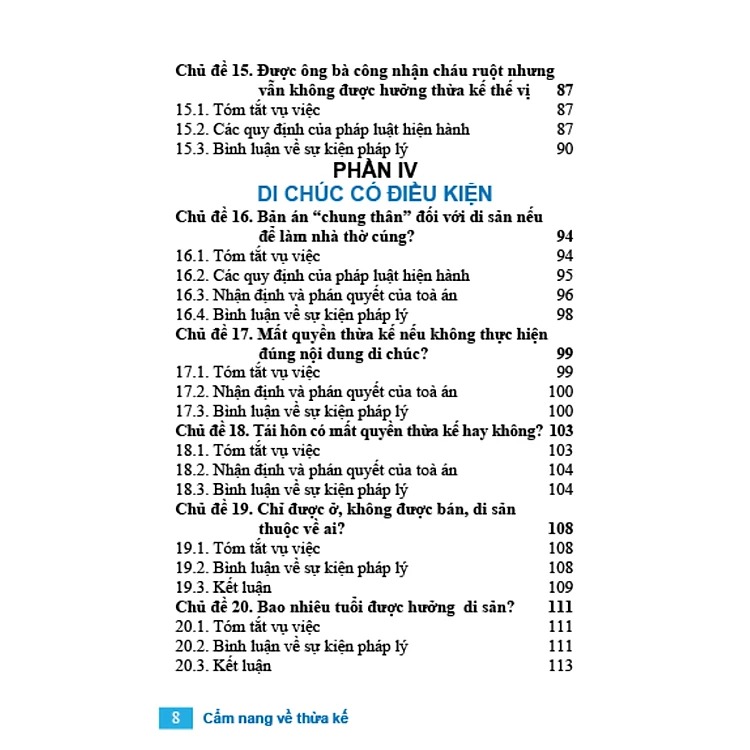 cẩm nang về thừa kế và 26 tình huống thực tế