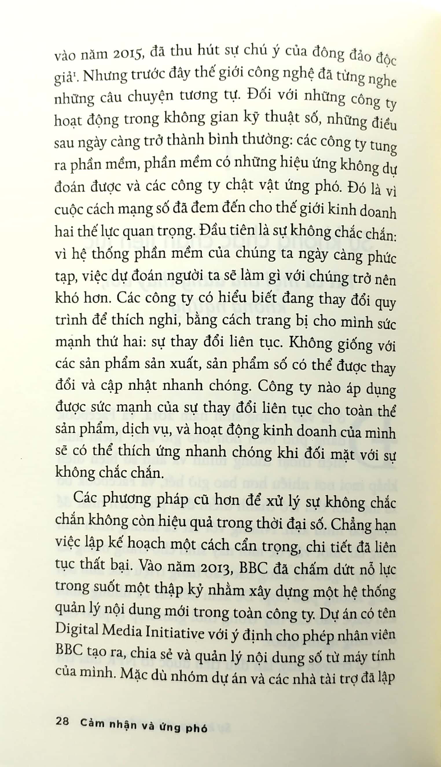 cảm nhận và ứng phó - các công ty thành công đã lắng nghe khách hàng và liên tục tạo ra sản phẩm mới như thế nào?