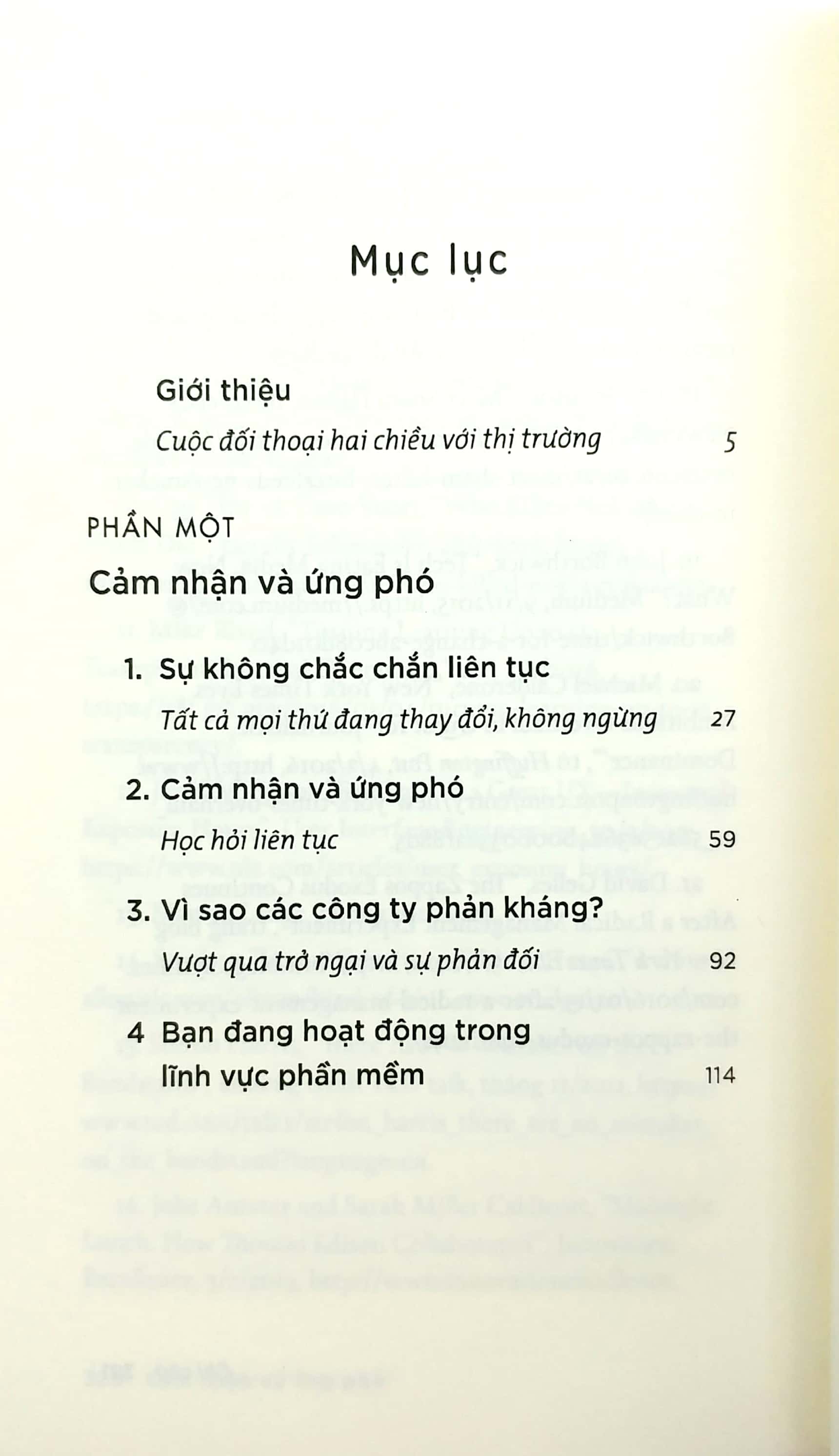 cảm nhận và ứng phó - các công ty thành công đã lắng nghe khách hàng và liên tục tạo ra sản phẩm mới như thế nào?