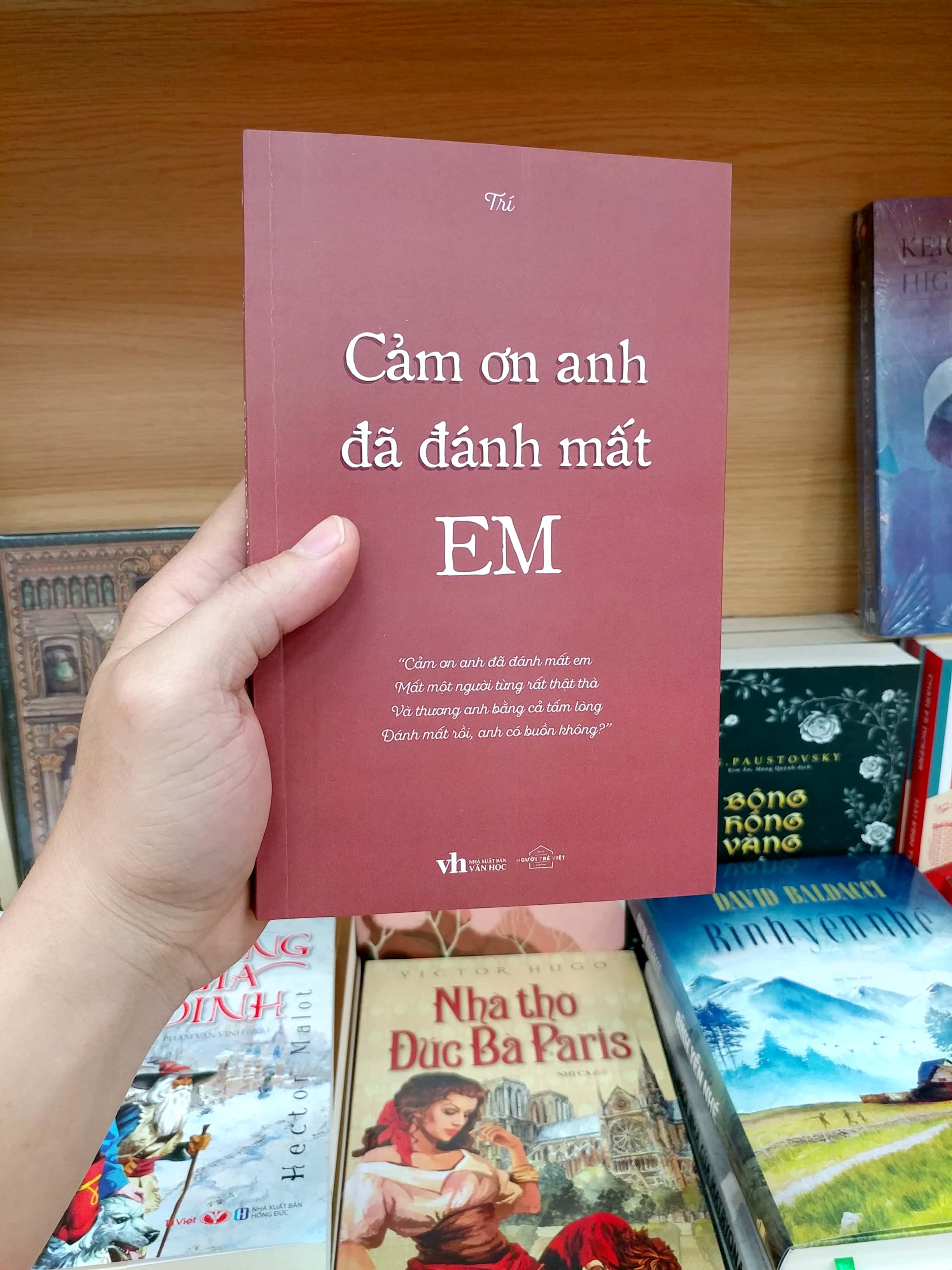 cảm ơn anh đã đánh mất em