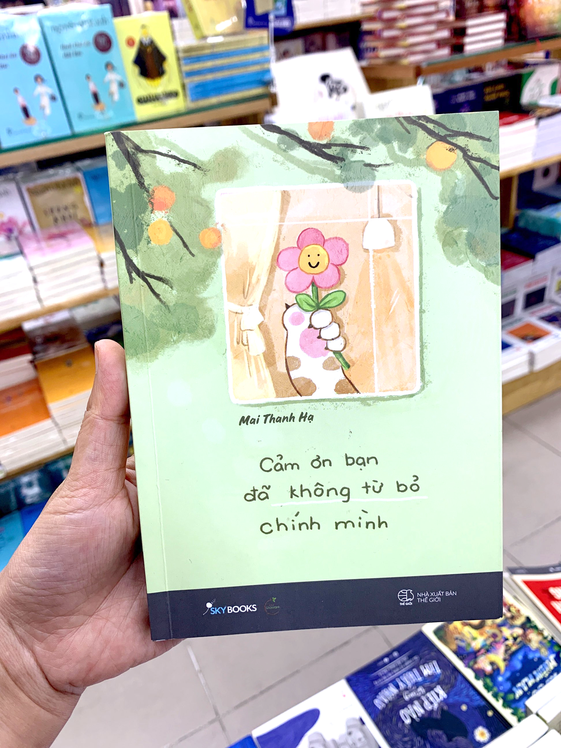 cảm ơn bạn đã không từ bỏ chính mình