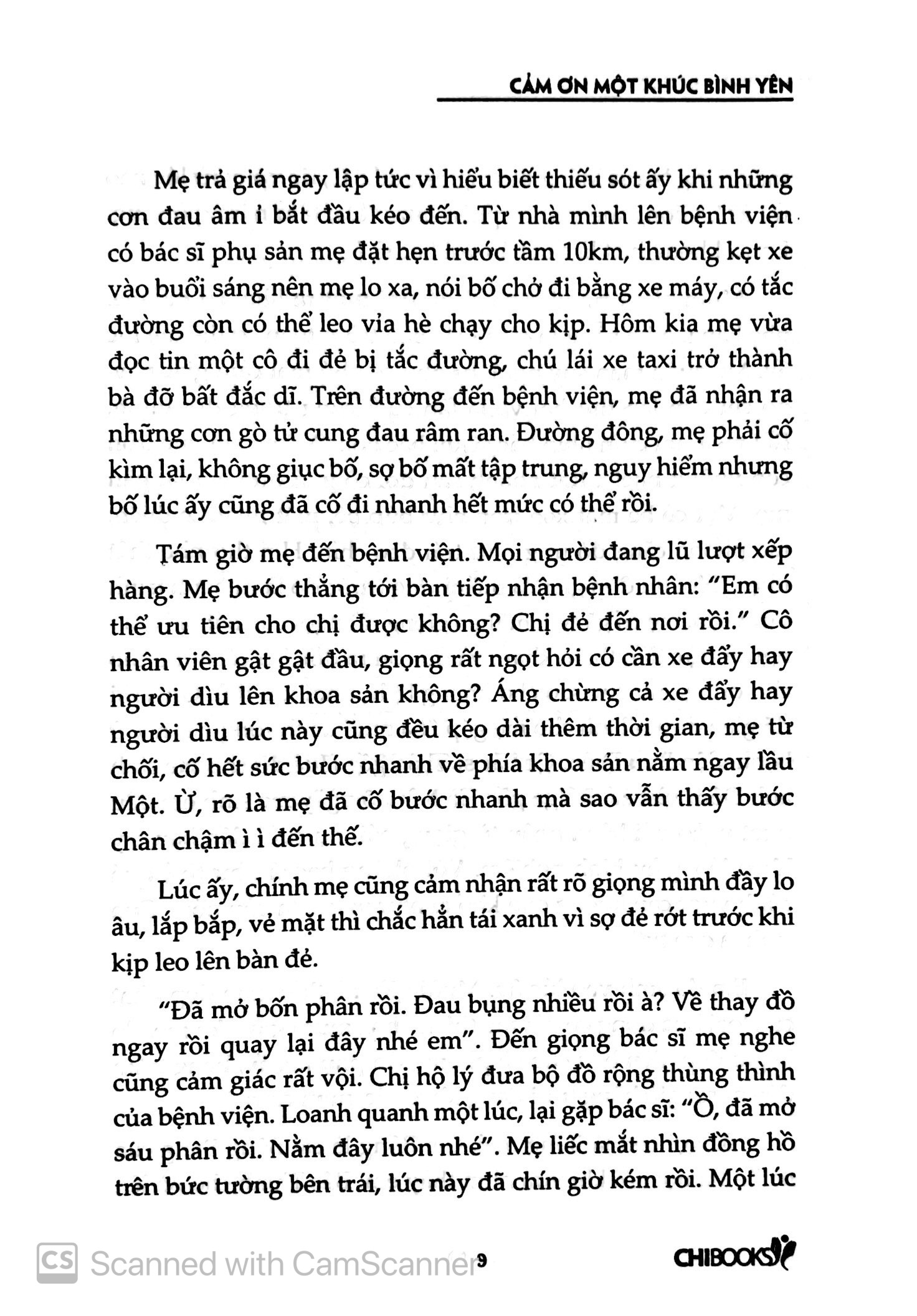 cảm ơn một khúc bình yên