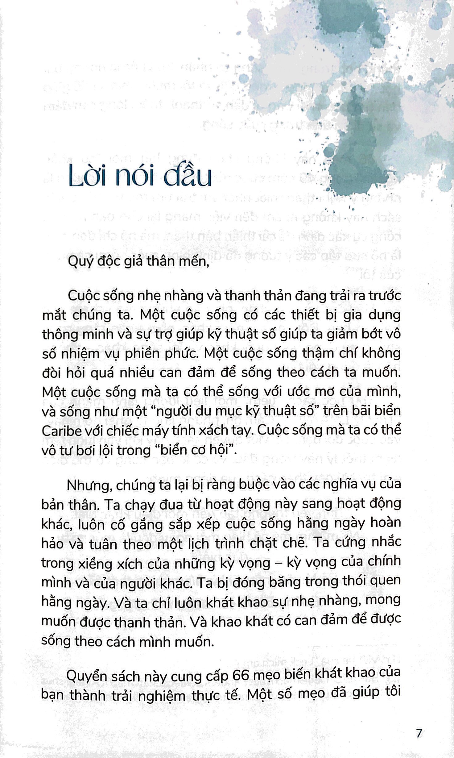 cảm ơn, nhưng không phải hôm nay! - triết lý lmaa