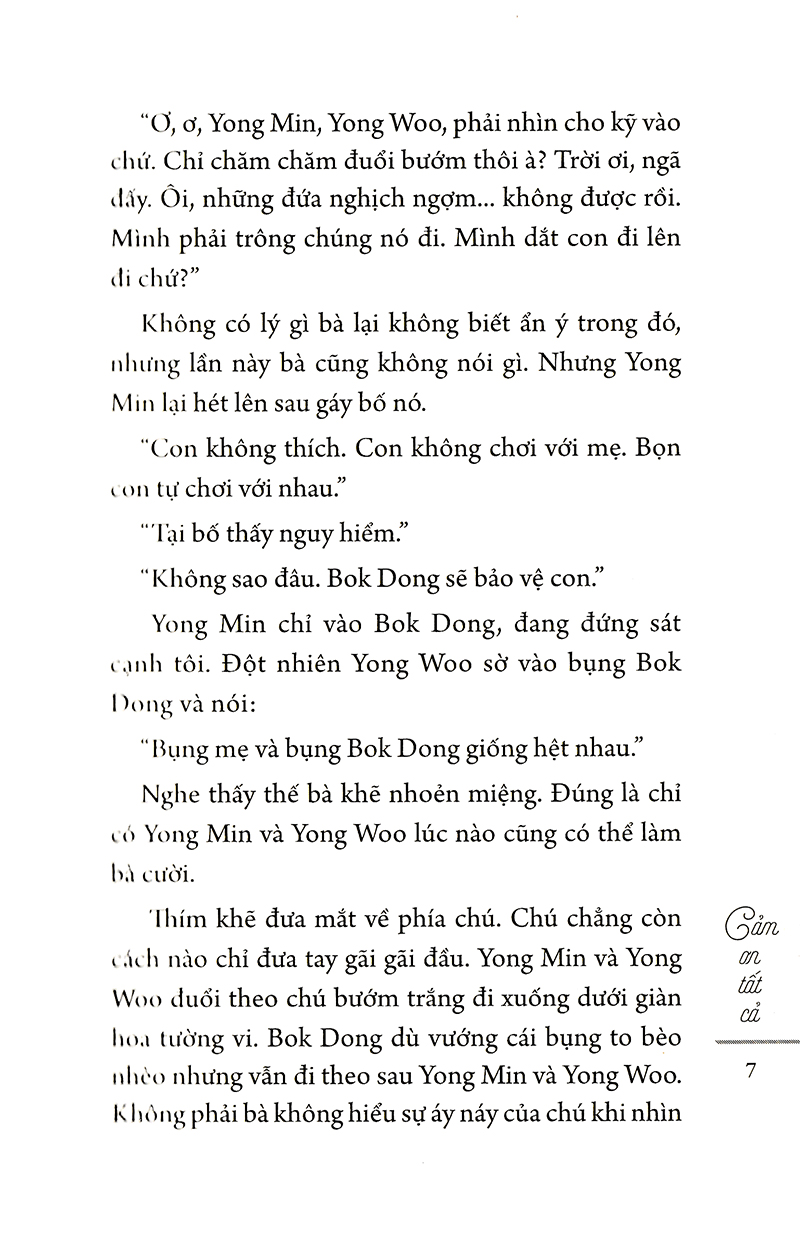 cảm ơn tất cả