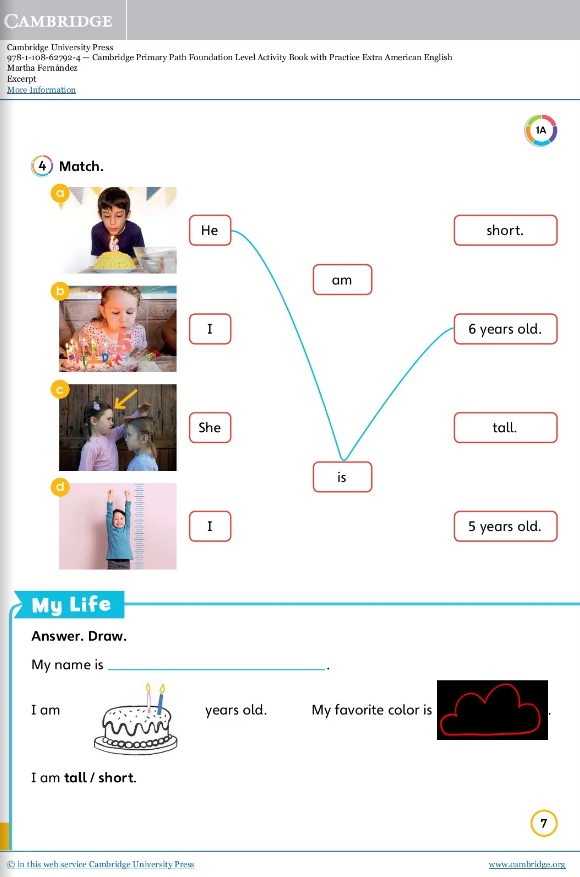 cam primary path foundation - activity book with practice extra