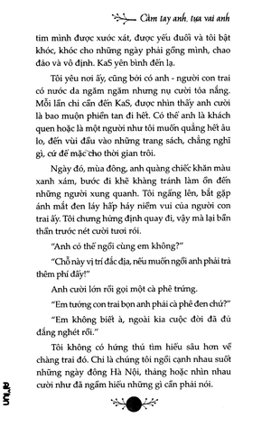 cầm tay anh tựa vai anh