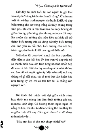 cầm tay anh tựa vai anh