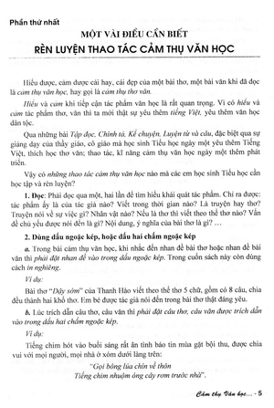 ​cảm thụ văn học dành cho học sinh lớp 4 (dùng chung cho các bộ sgk hiện hành)