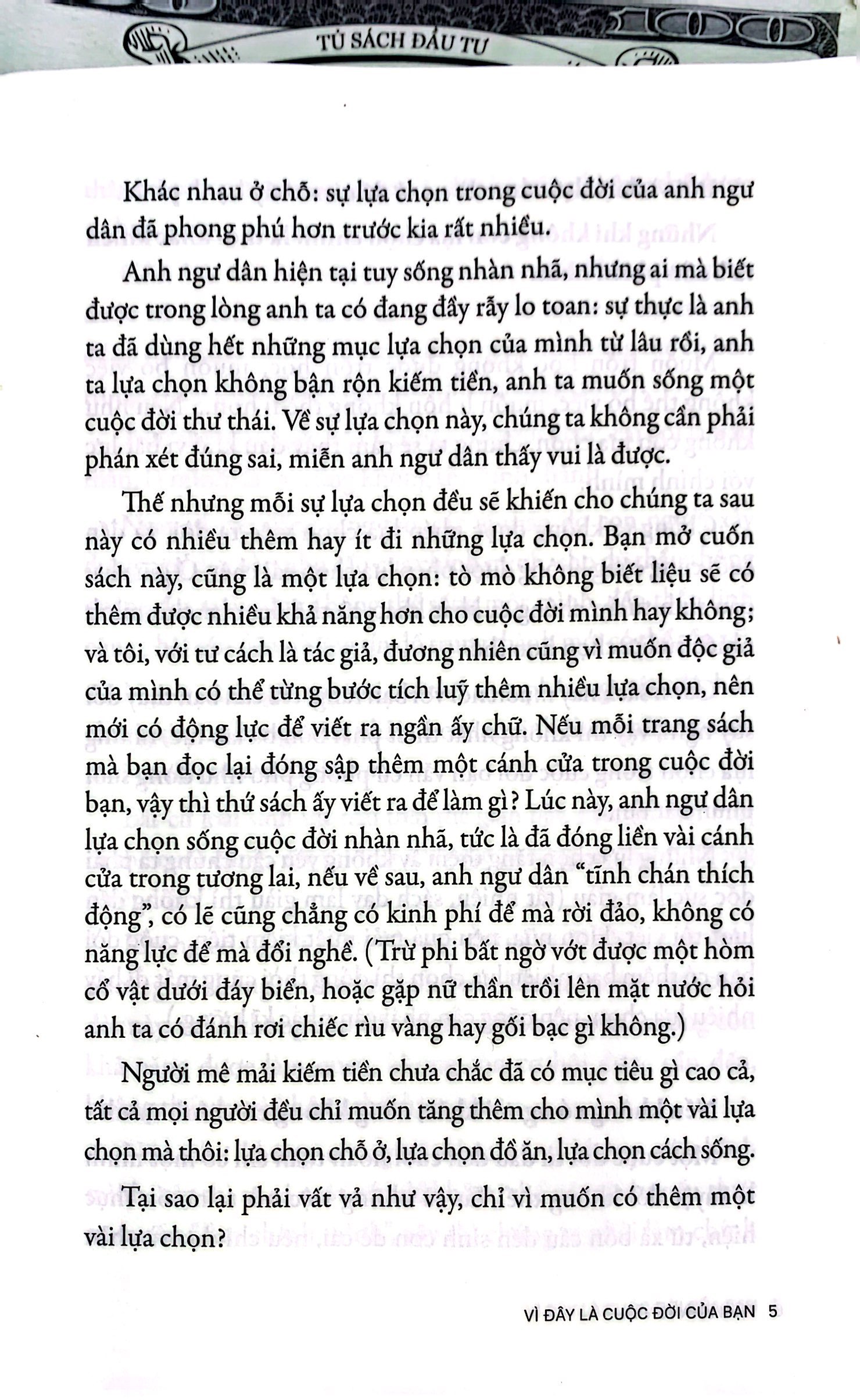 cảm xúc không phải đặc quyền - vì đây là cuộc đời của bạn