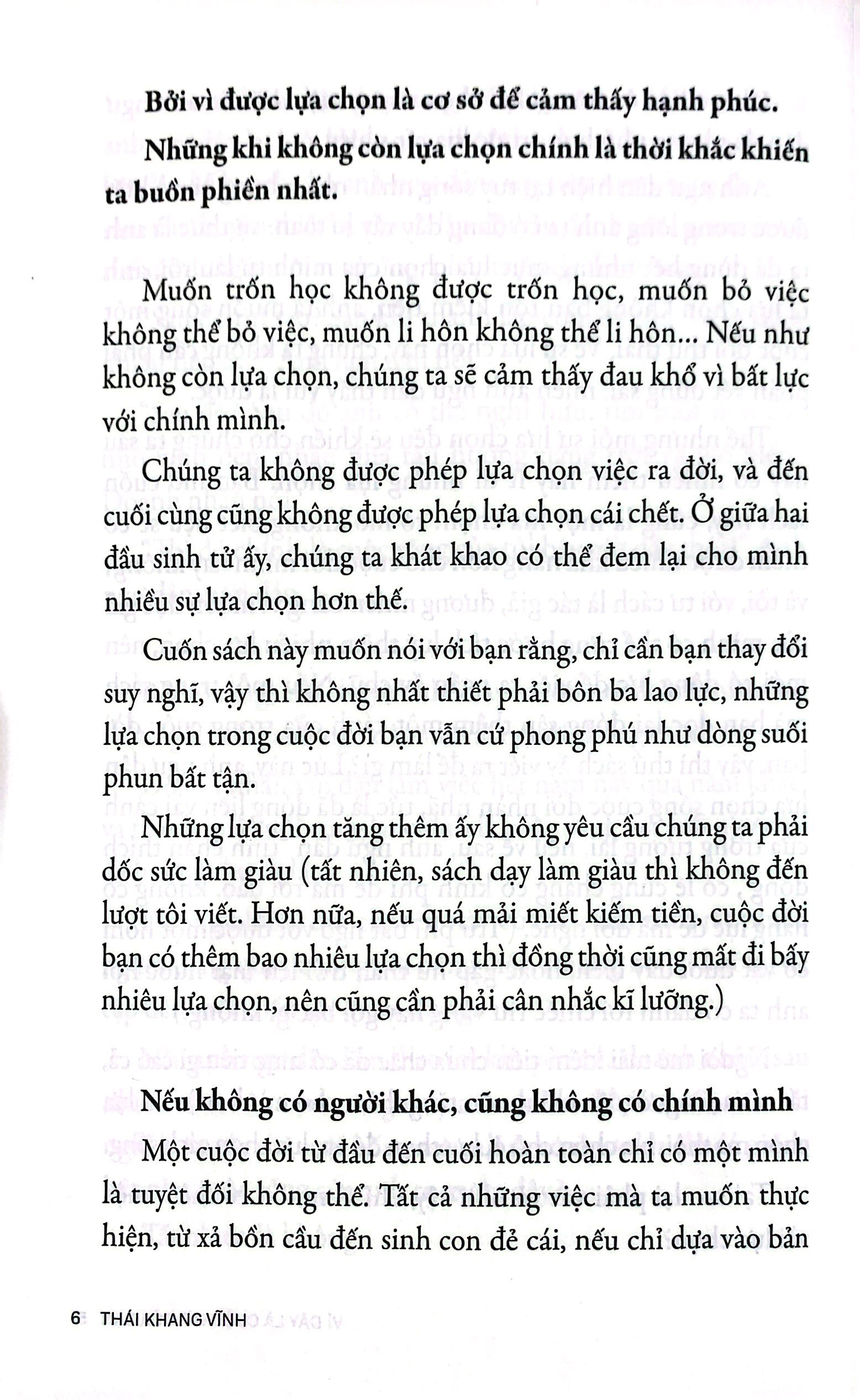 cảm xúc không phải đặc quyền - vì đây là cuộc đời của bạn