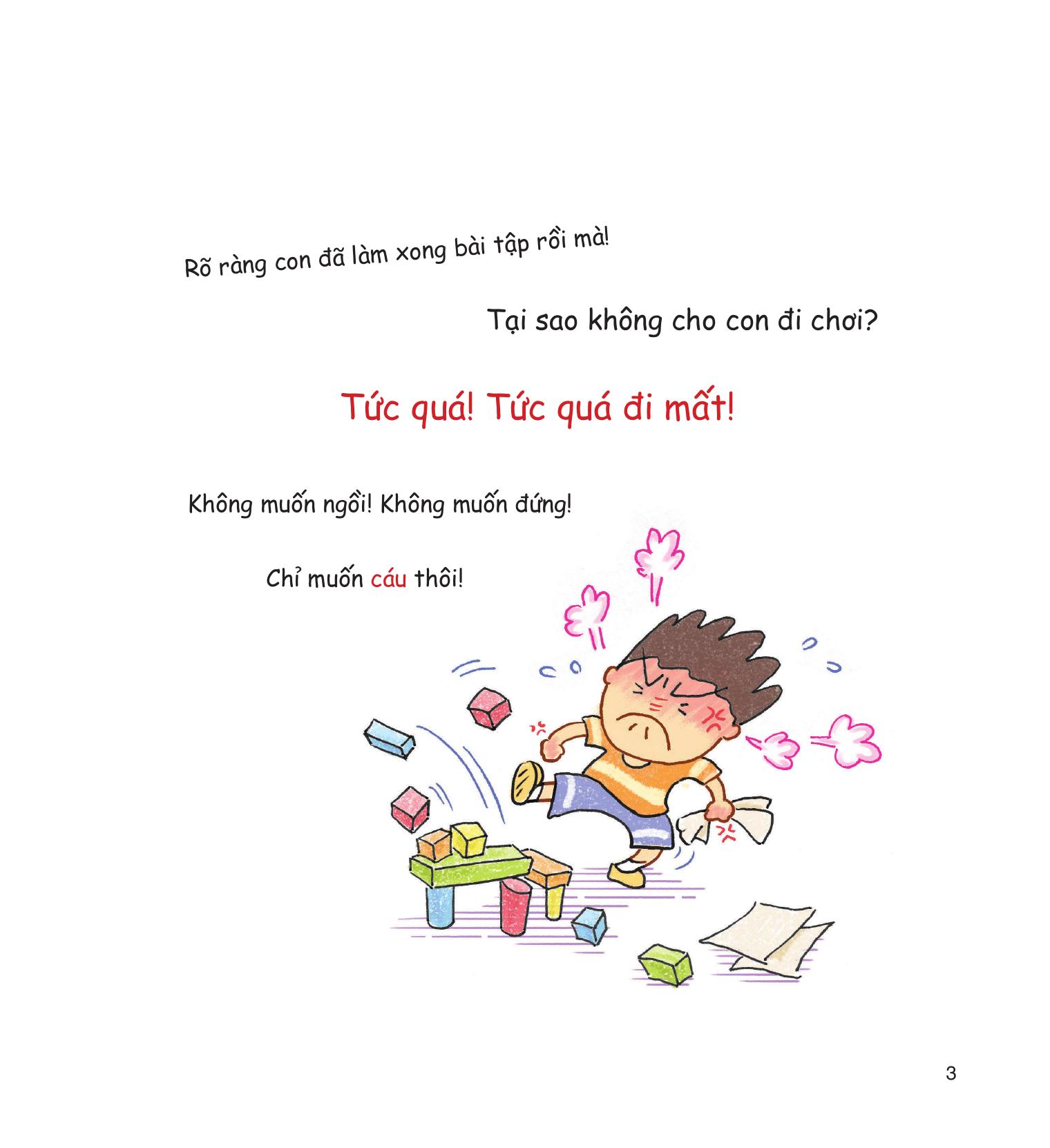 cảm xúc siêu cấp rắc rối - cáu giận