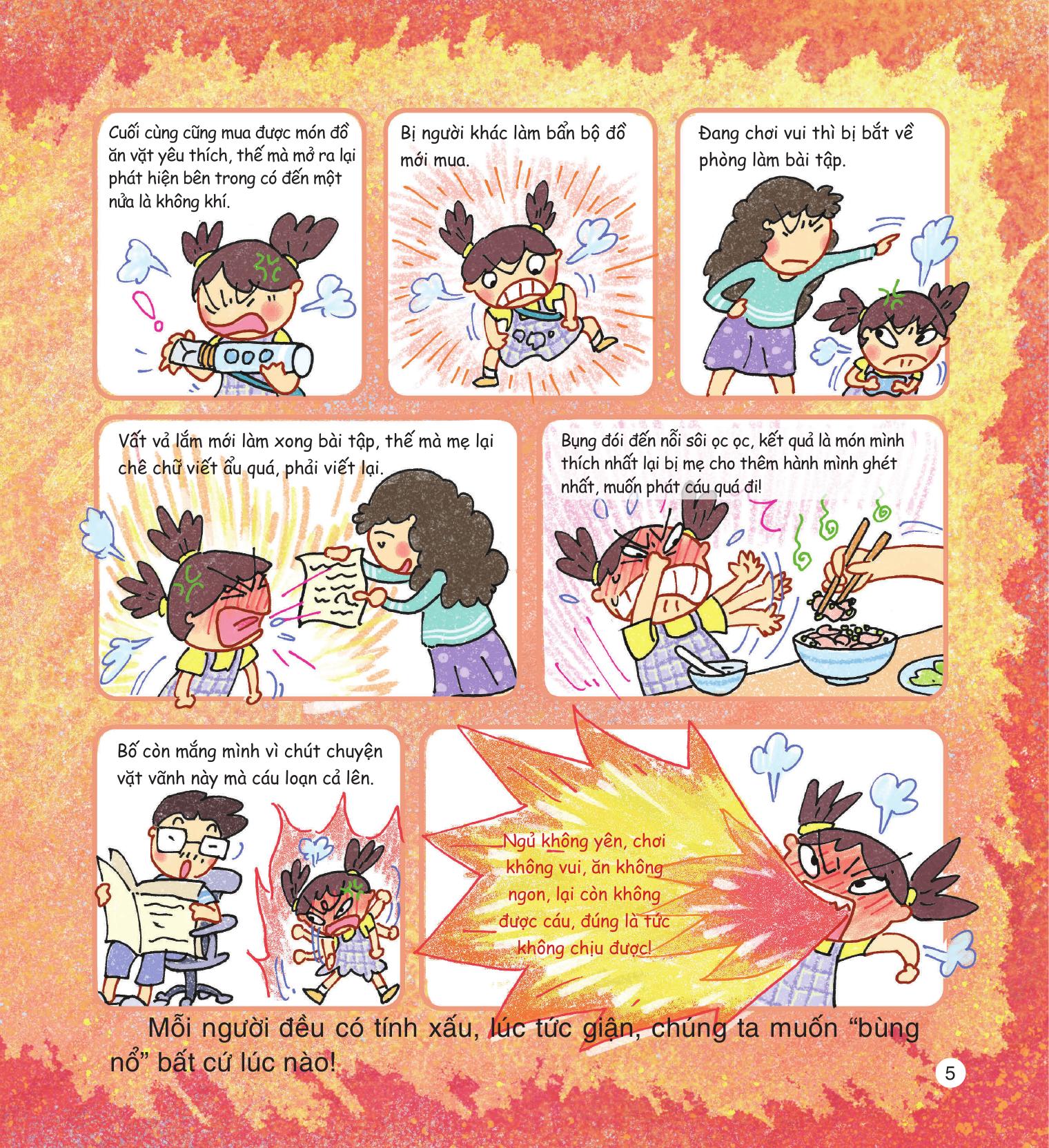 cảm xúc siêu cấp rắc rối - cáu giận