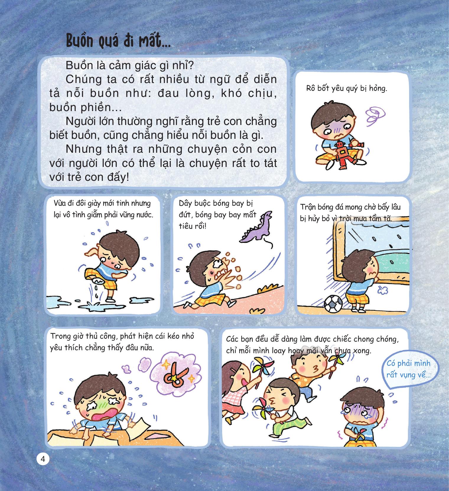 cảm xúc siêu cấp rắc rối - nỗi buồn